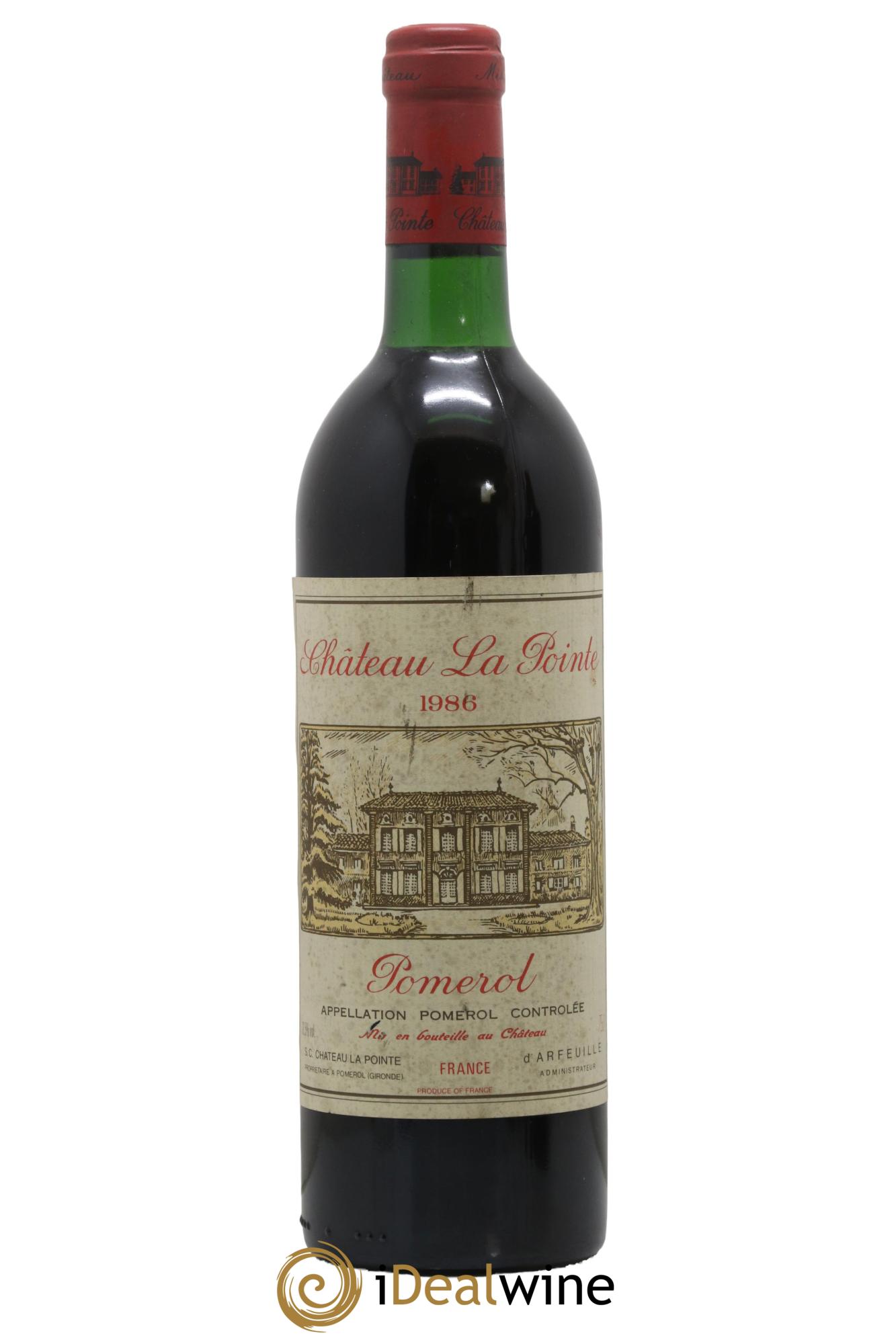 Château la Pointe 1986 - Lot de 1 bouteille - 0