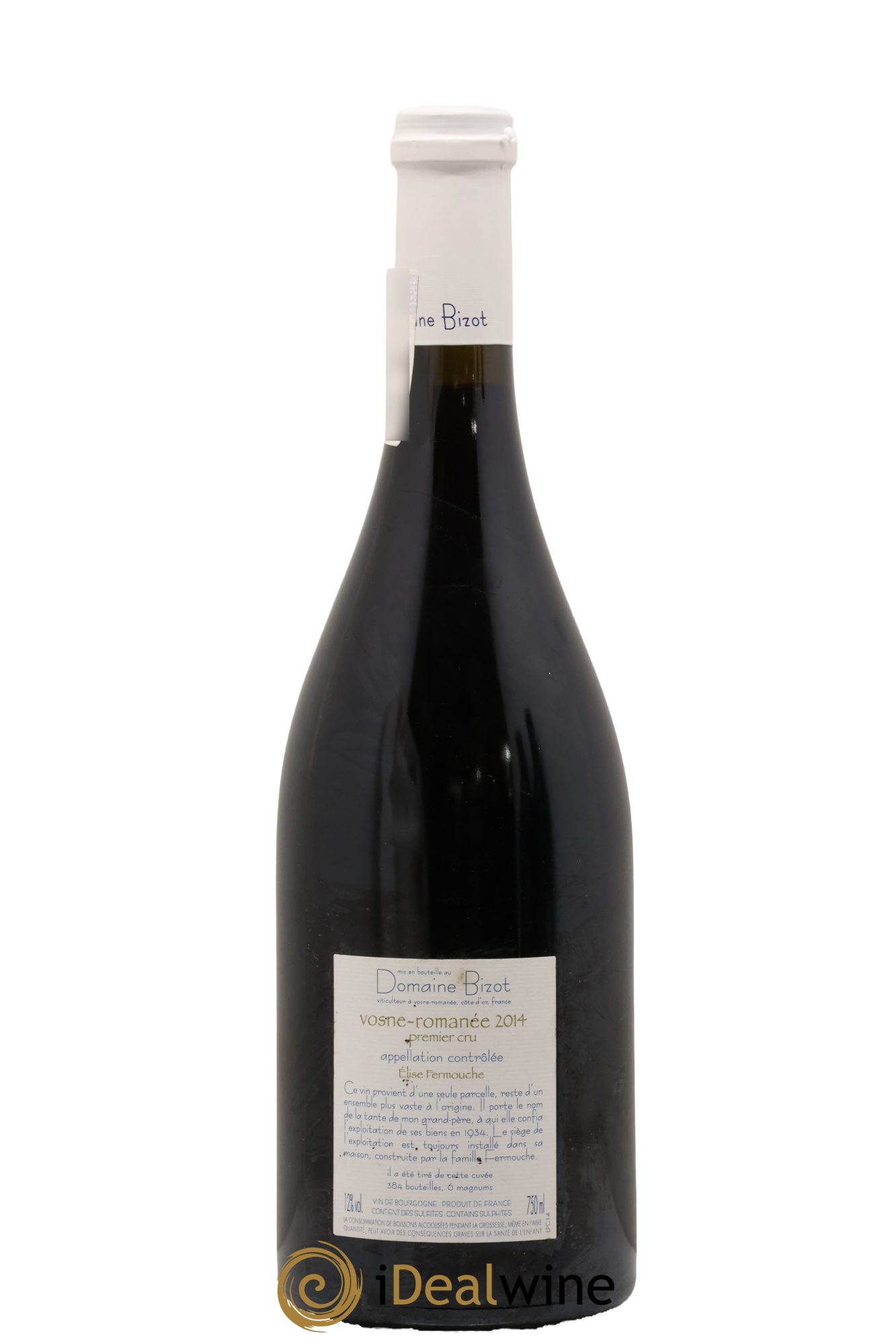 Vosne-Romanée 1er Cru Elise Fermouche Bizot (Domaine) 2014 - Lot of 1 bottle - 1