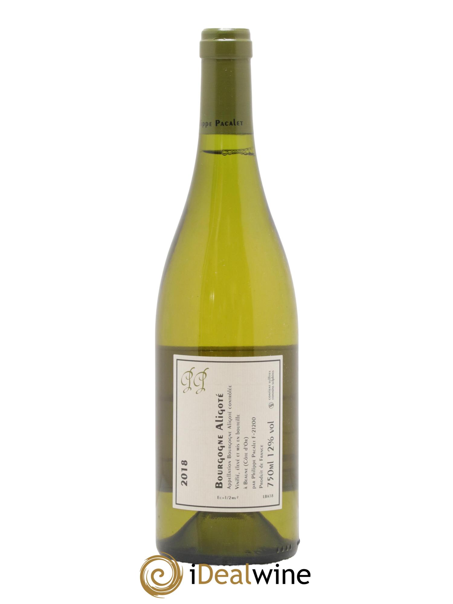 Bourgogne Aligoté Philippe Pacalet 2018 - Lotto di 1 bottiglia - 1