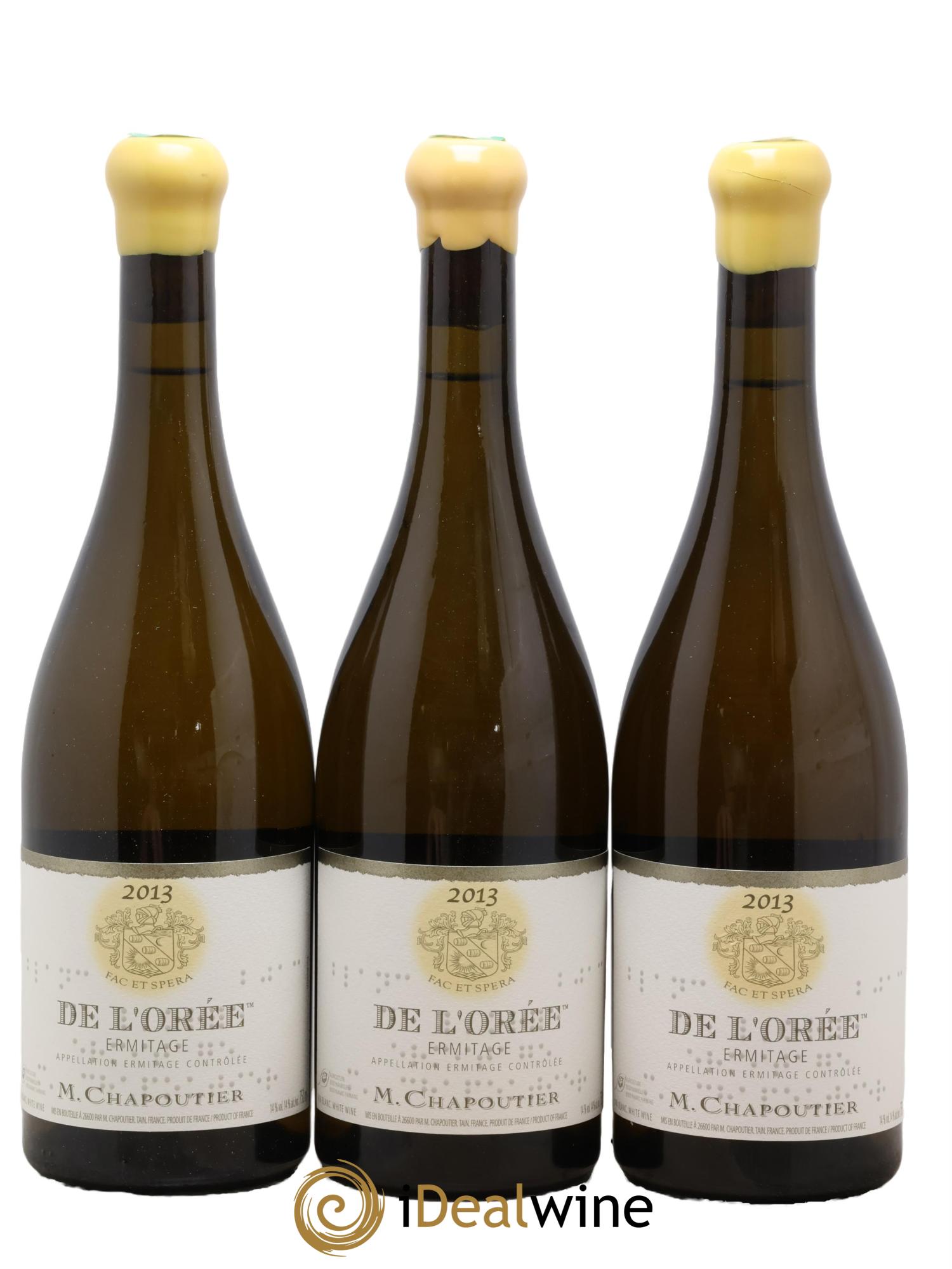 Hermitage Ermitage de l'Orée Chapoutier 2013 - Lotto di 3 bottiglie - 0