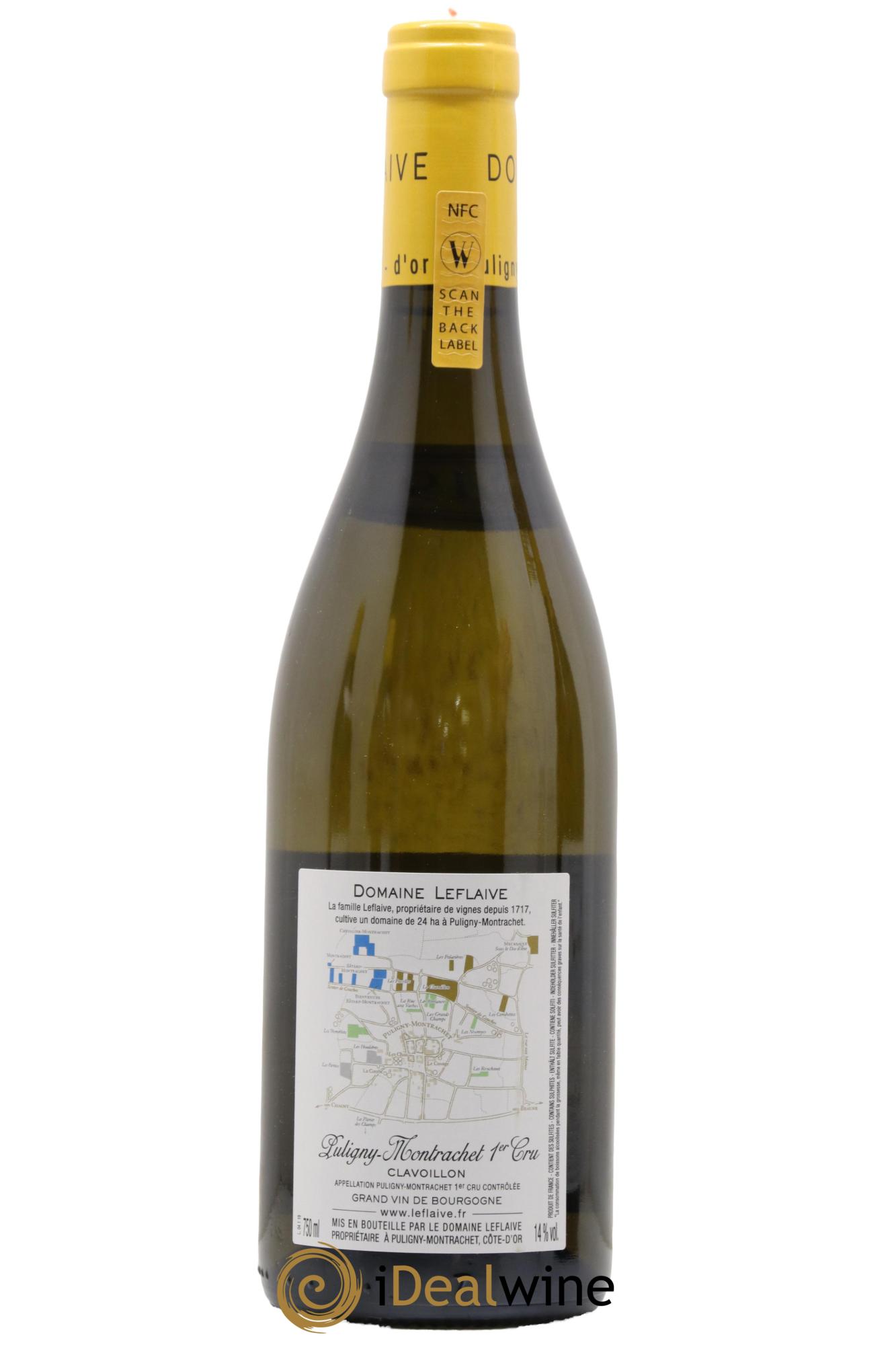 Puligny-Montrachet 1er Cru Clavoillon Leflaive (Domaine) 2019 - Posten von 1 Flasche - 1