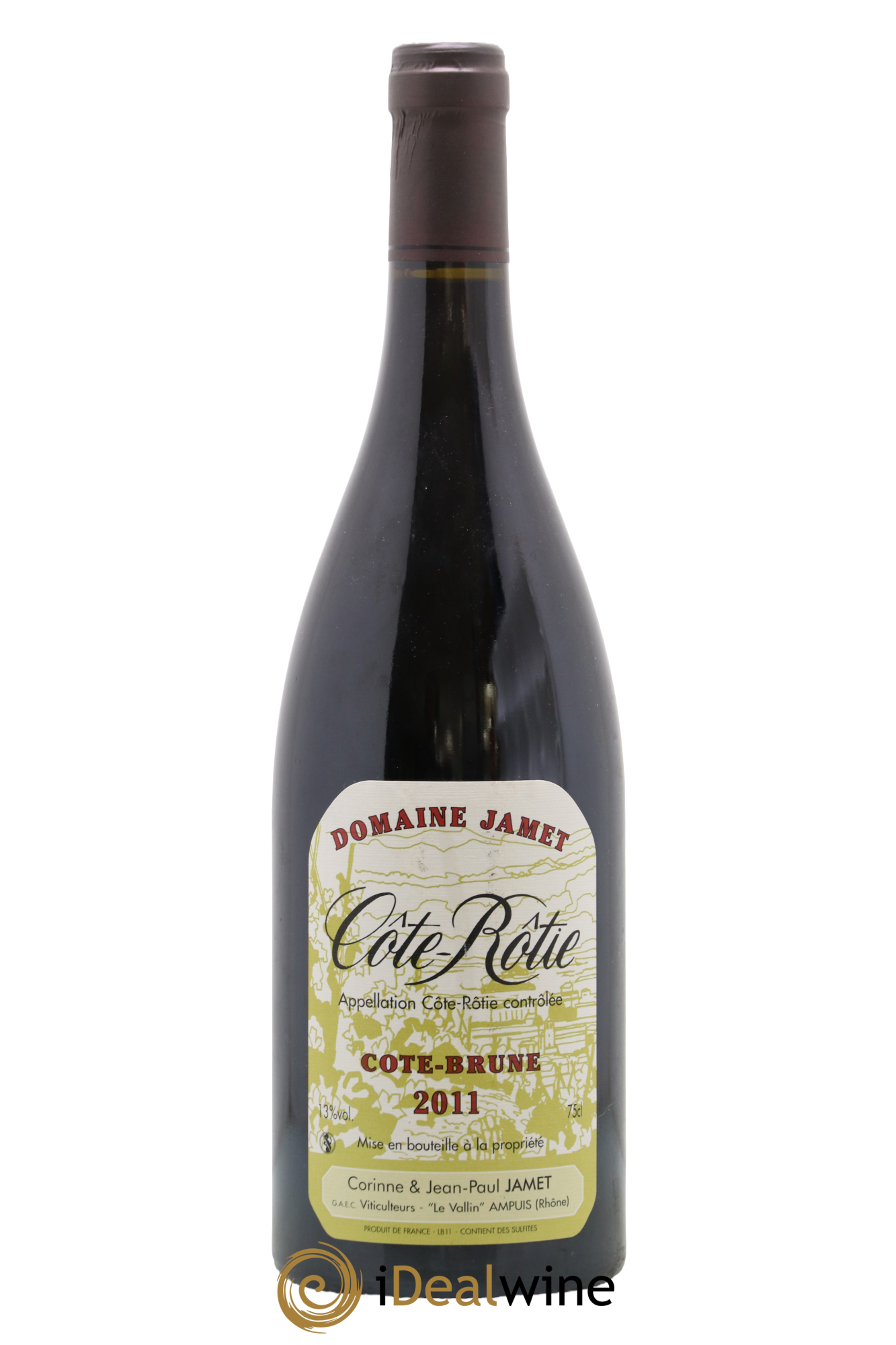 Côte-Rôtie Côte Brune Jamet (Domaine) 2011 - Lot de 1 bouteille - 0