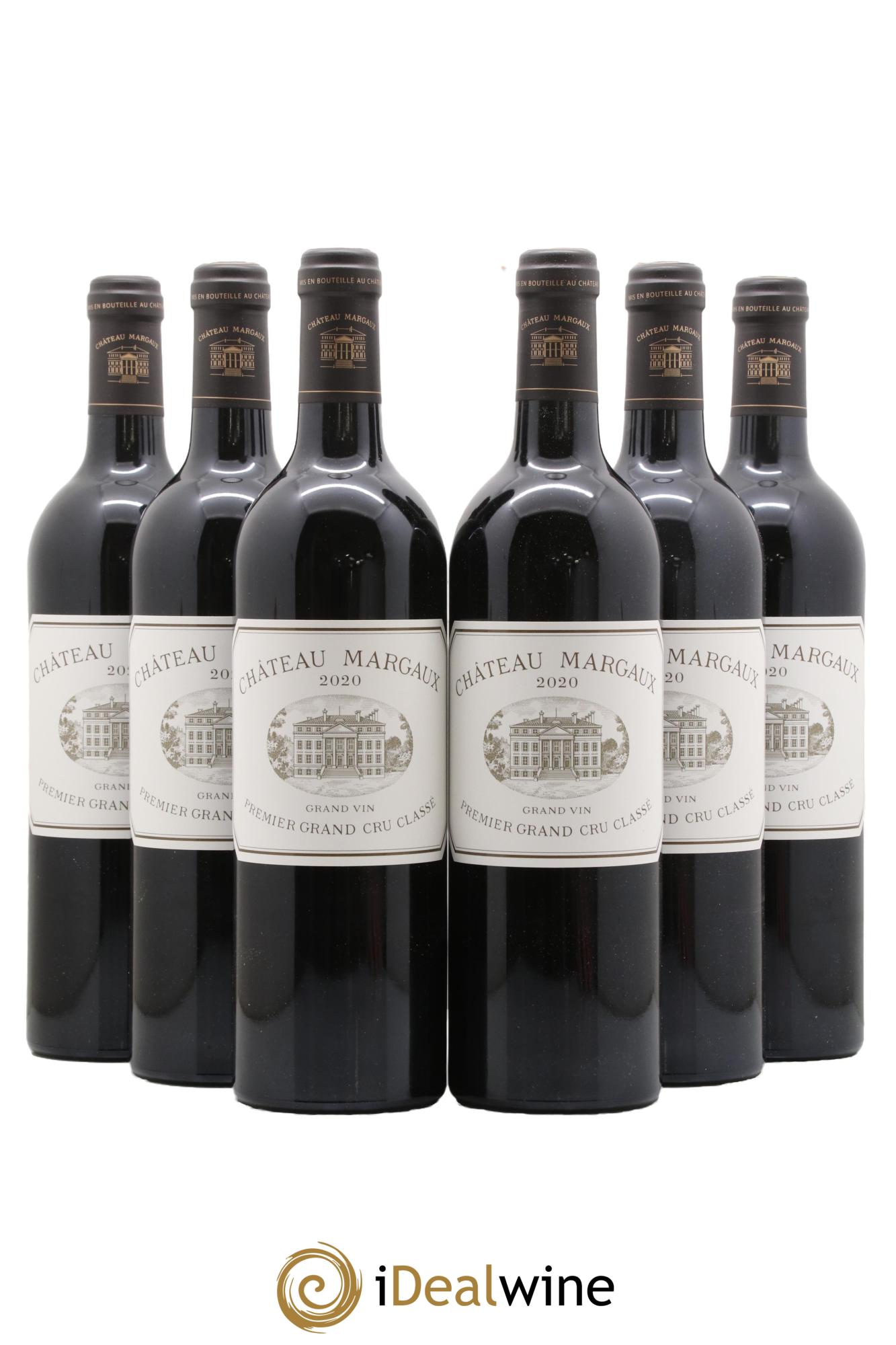 Château Margaux 1er Grand Cru Classé 2020 - Lotto di 6 bottiglie - 0