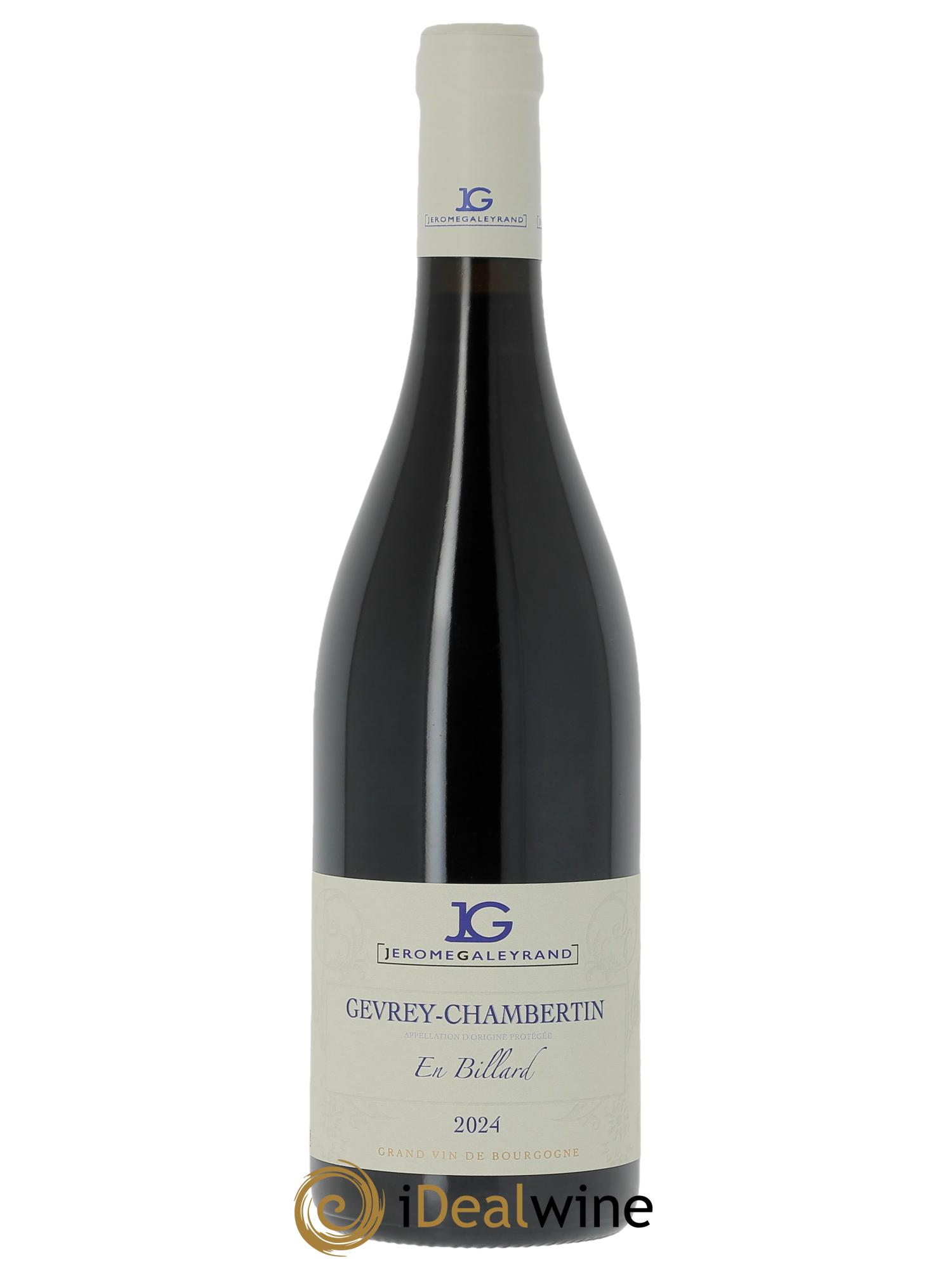 Gevrey-Chambertin Billard Jérôme Galeyrand 2024 - Lot de 1 bouteille - 0