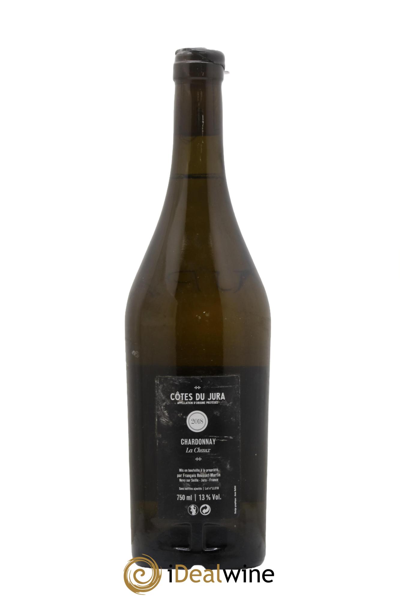 Côtes du Jura La Chaux François Rousset Martin 2018 - Lot de 1 bouteille - 1