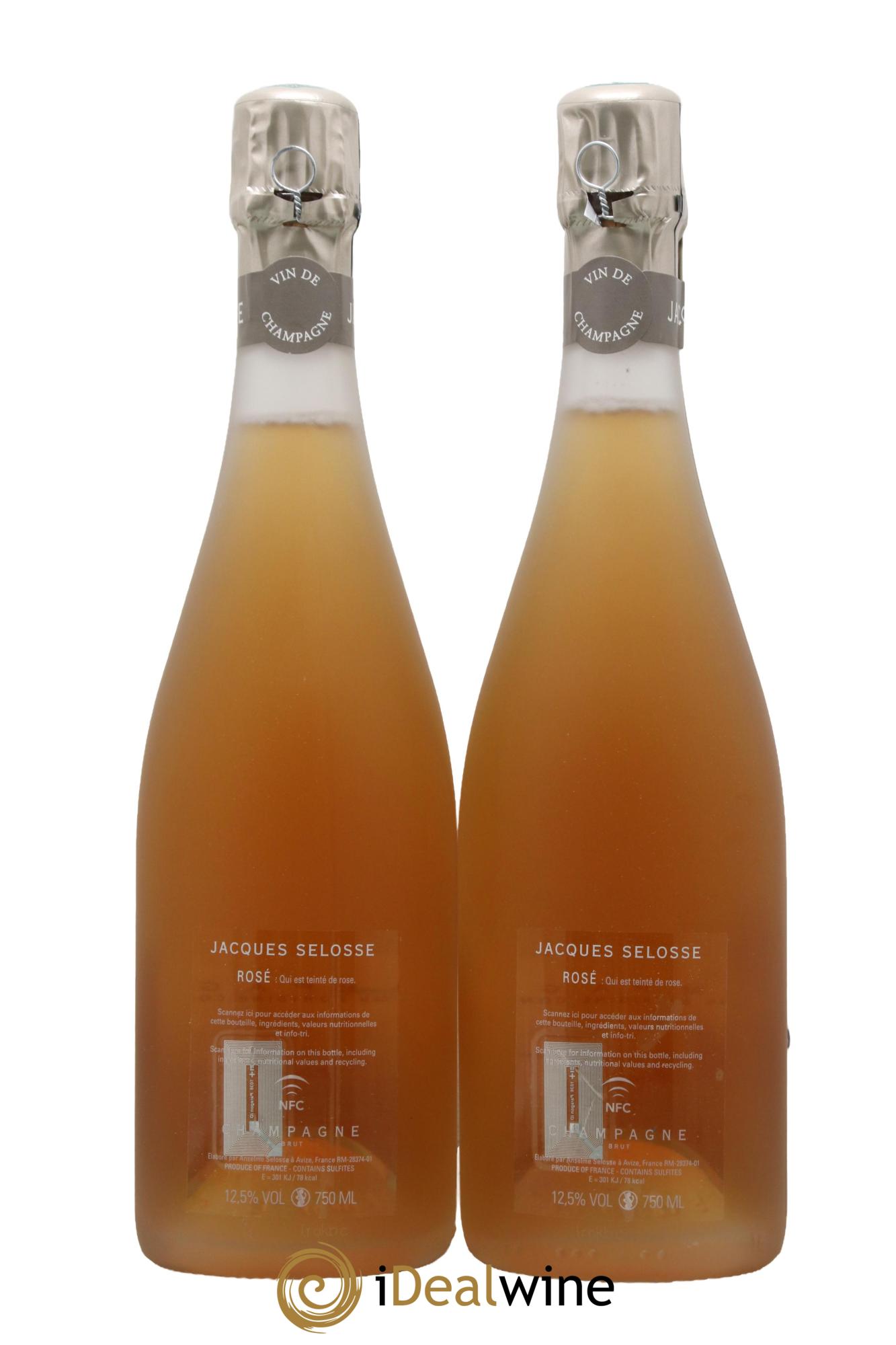 Rosé Brut Jacques Selosse - Lot de 2 bouteilles - 1