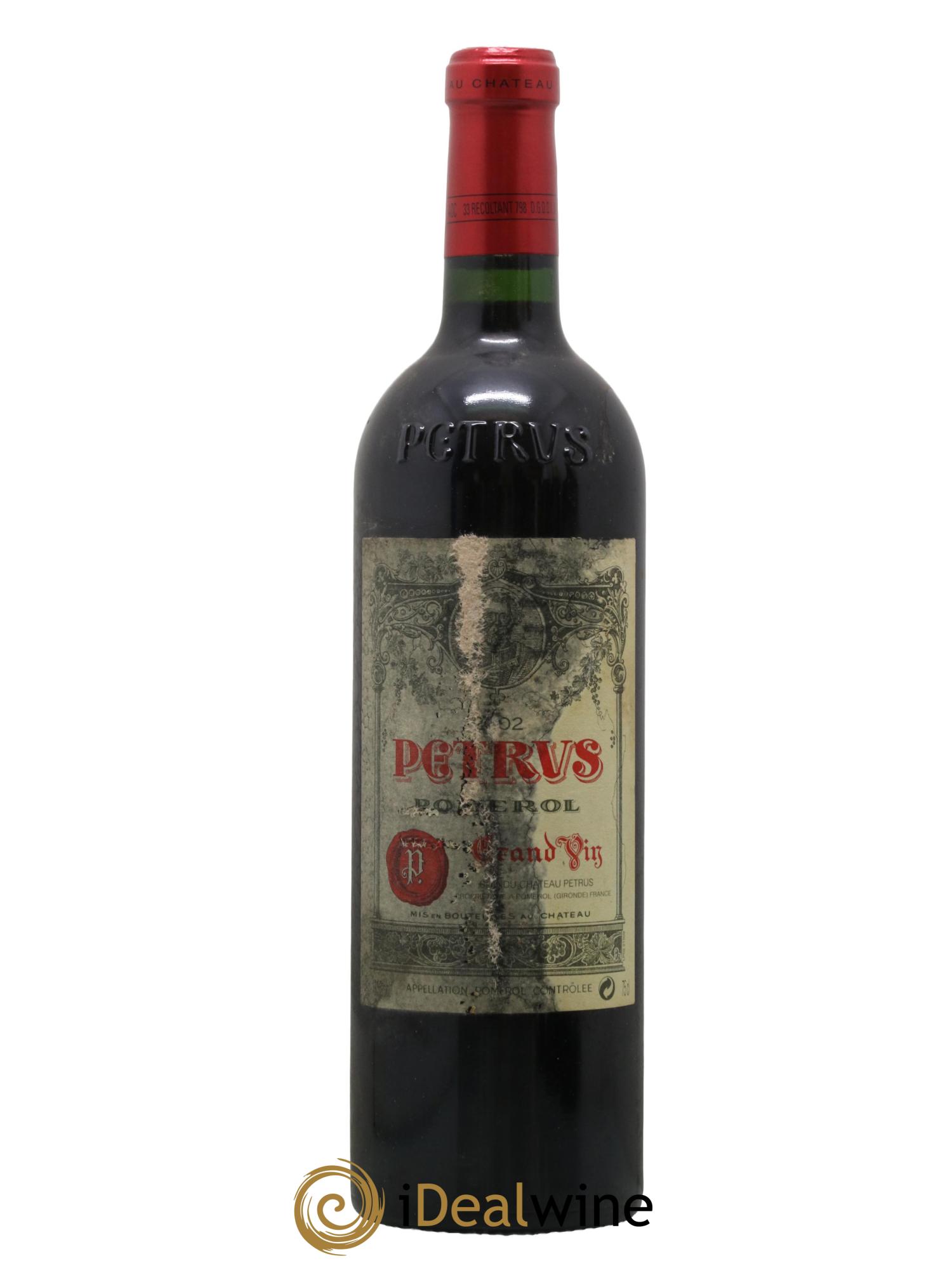 Petrus 2002 - Lot de 1 bouteille - 0