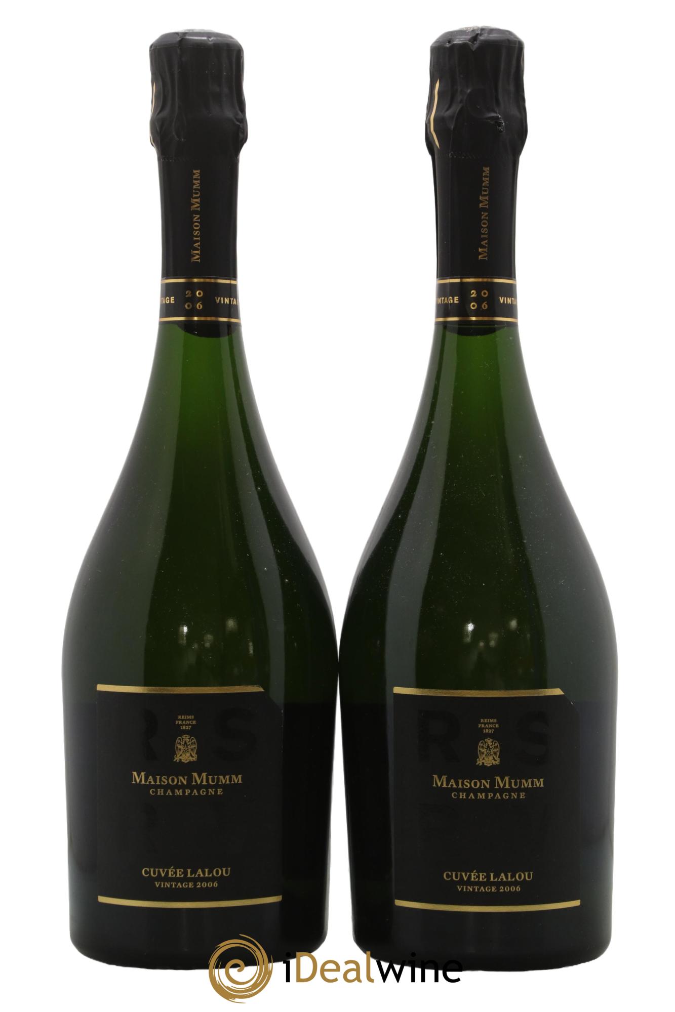 RSRV cuvée Lalou Mumm 2006 - Posten von 2 Flaschen - 0