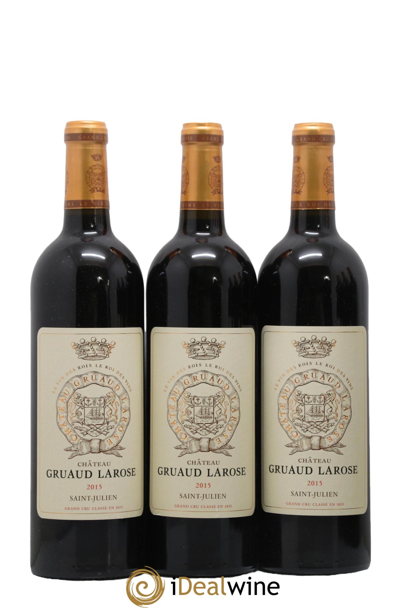 Château Gruaud Larose 2ème Grand Cru Classé 2015 - Lot de 6 bouteilles - 1