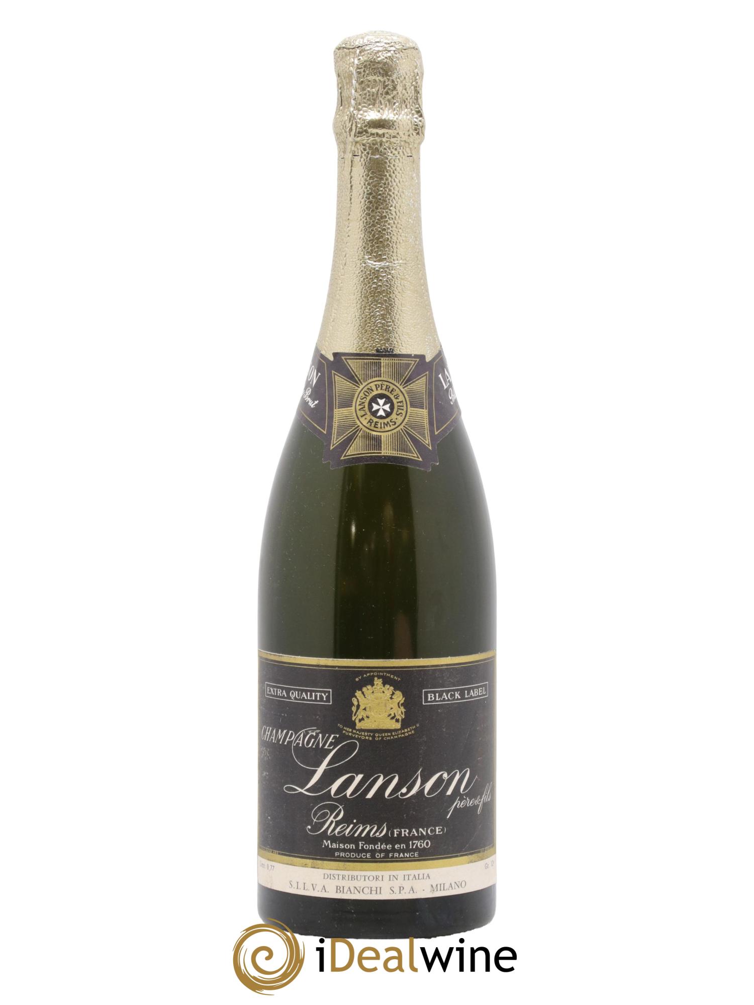 Champagne Black Label Maison Lanson - Lotto di 1 bottiglia - 0