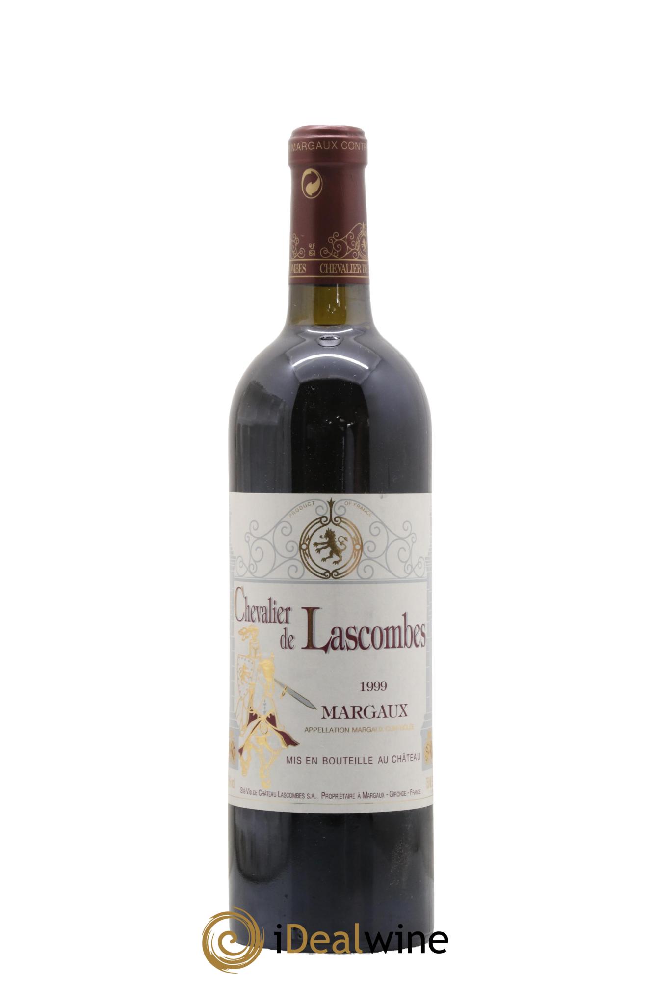 Chevalier de Lascombes Second Vin 1999 - Lot de 1 bouteille - 0