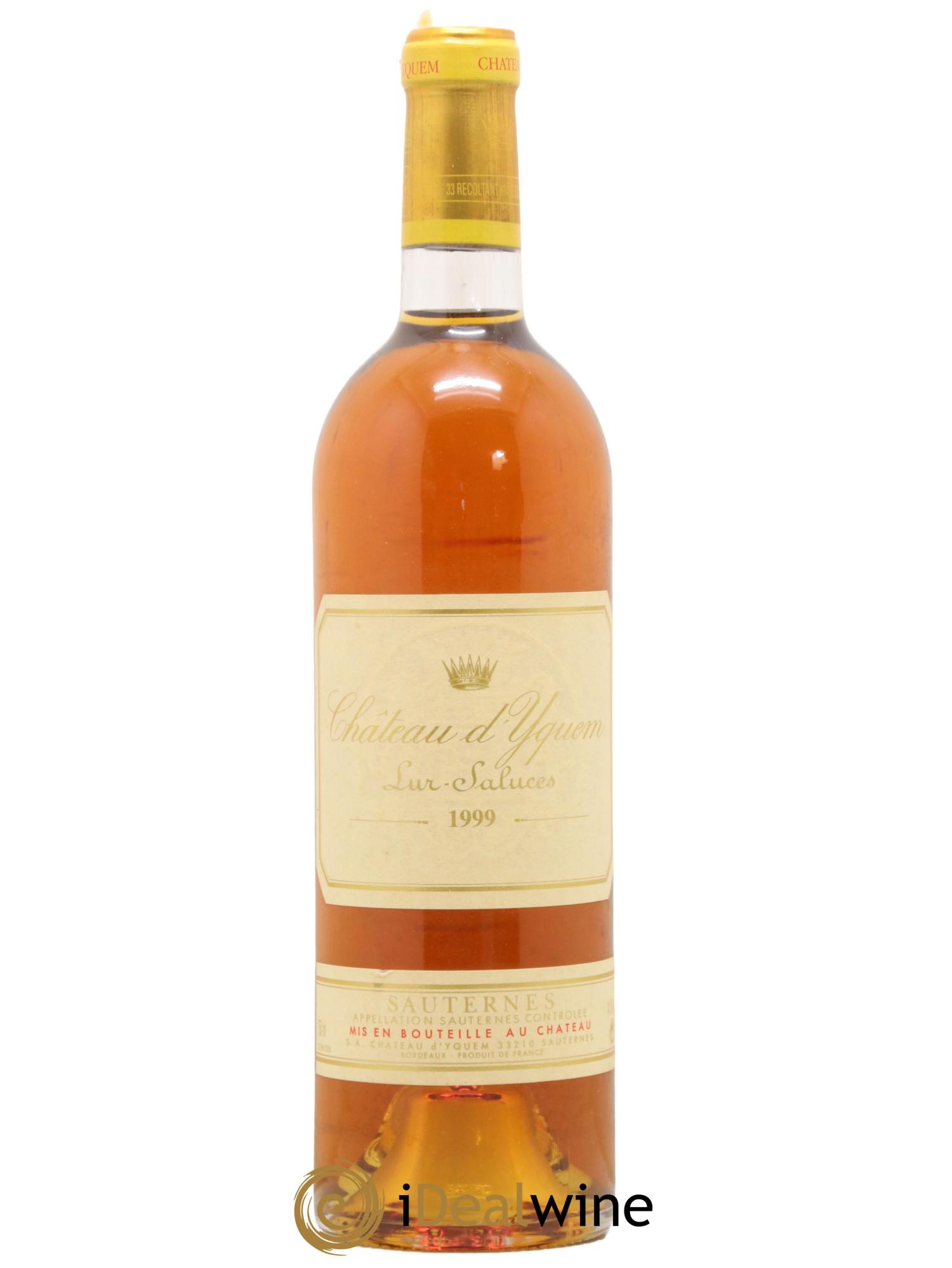 Château d' Yquem 1er Cru Classé Supérieur 1999 - Lotto di 1 bottiglia - 0
