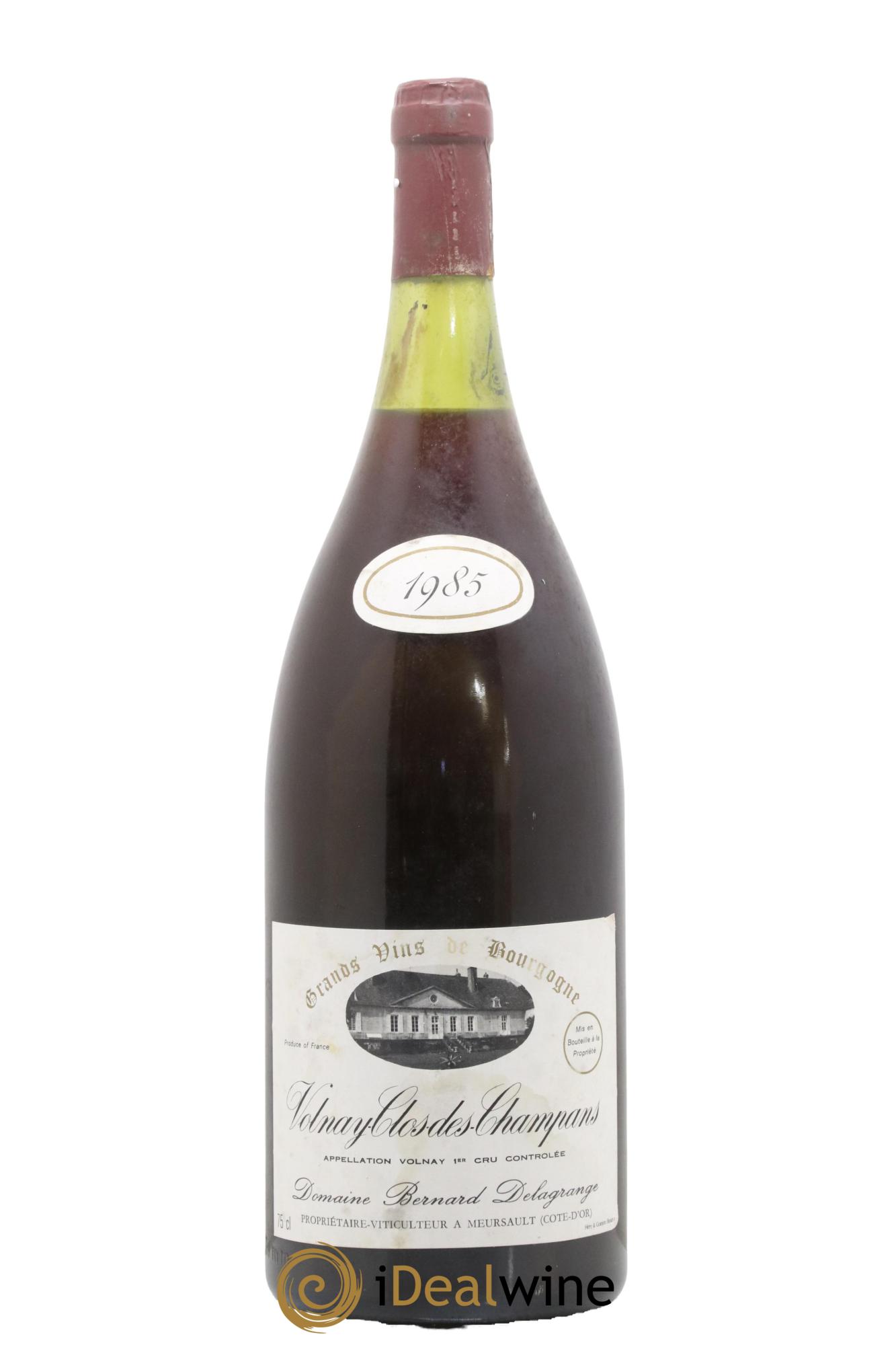 Volnay 1er Cru Clos Des Champans Bernard Delagrange 1985 - Lot de 1 magnum - 0