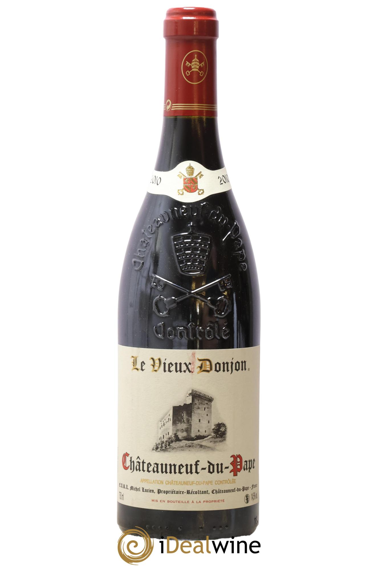 Châteauneuf-du-Pape Le Vieux Donjon Michel Lucien 2010 - Lot de 1 bouteille - 0