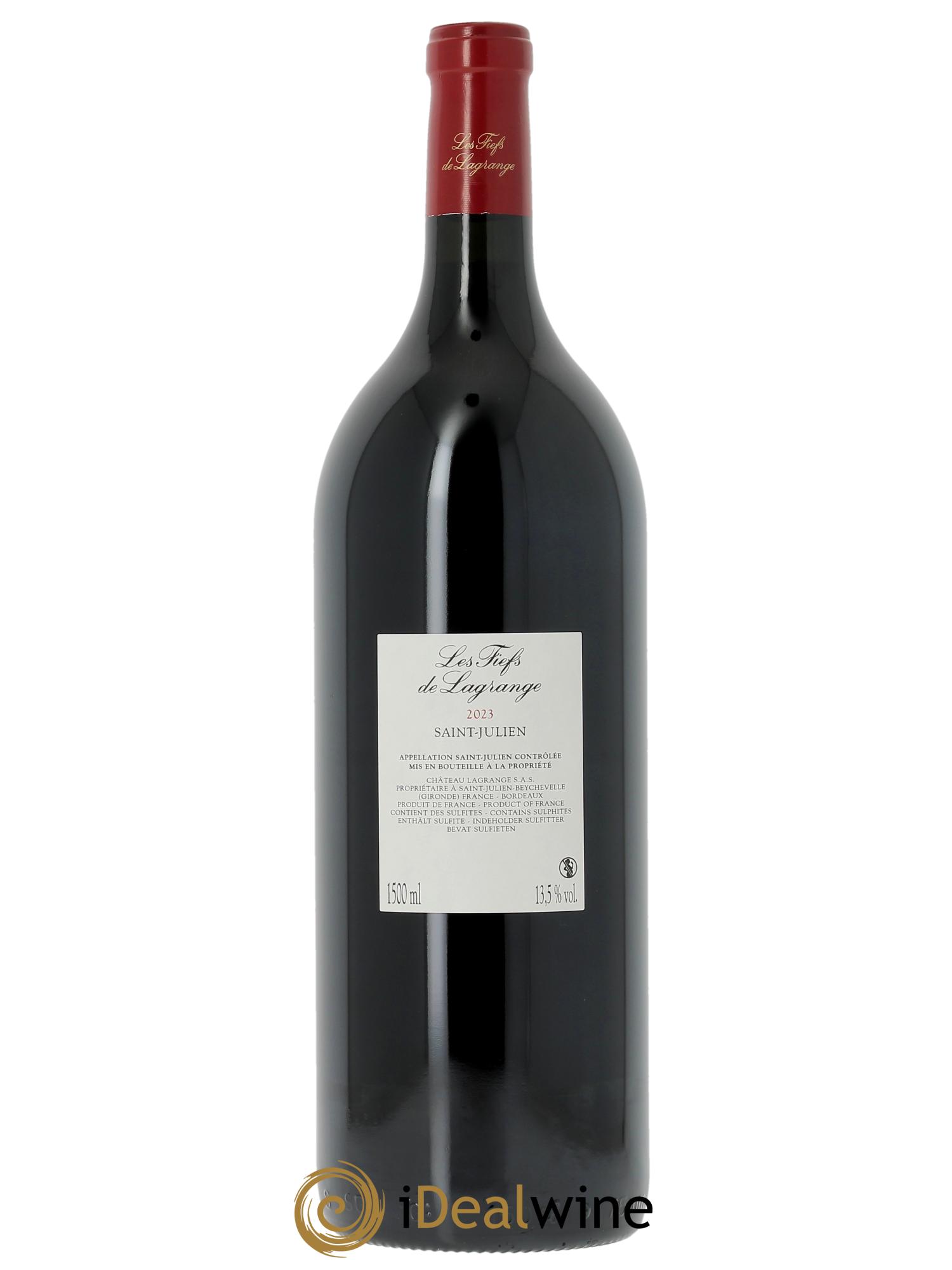 Les Fiefs de Lagrange Second Vin (Original-holzkiste ab 6 Mag.) 2023 - Posten von 1 Magnum - 1