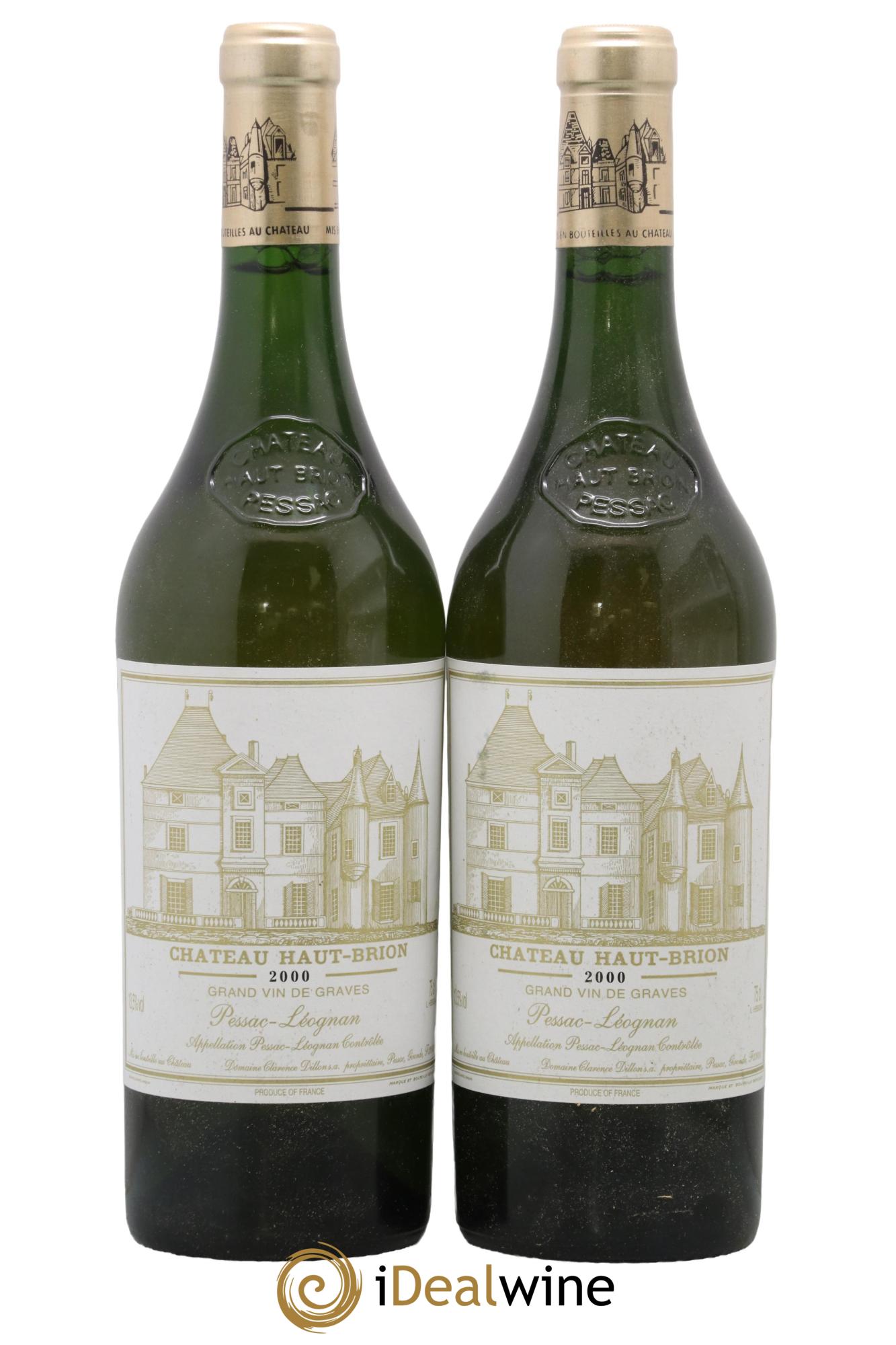 Château Haut Brion 2000 - Lot of 2 bottles - 0