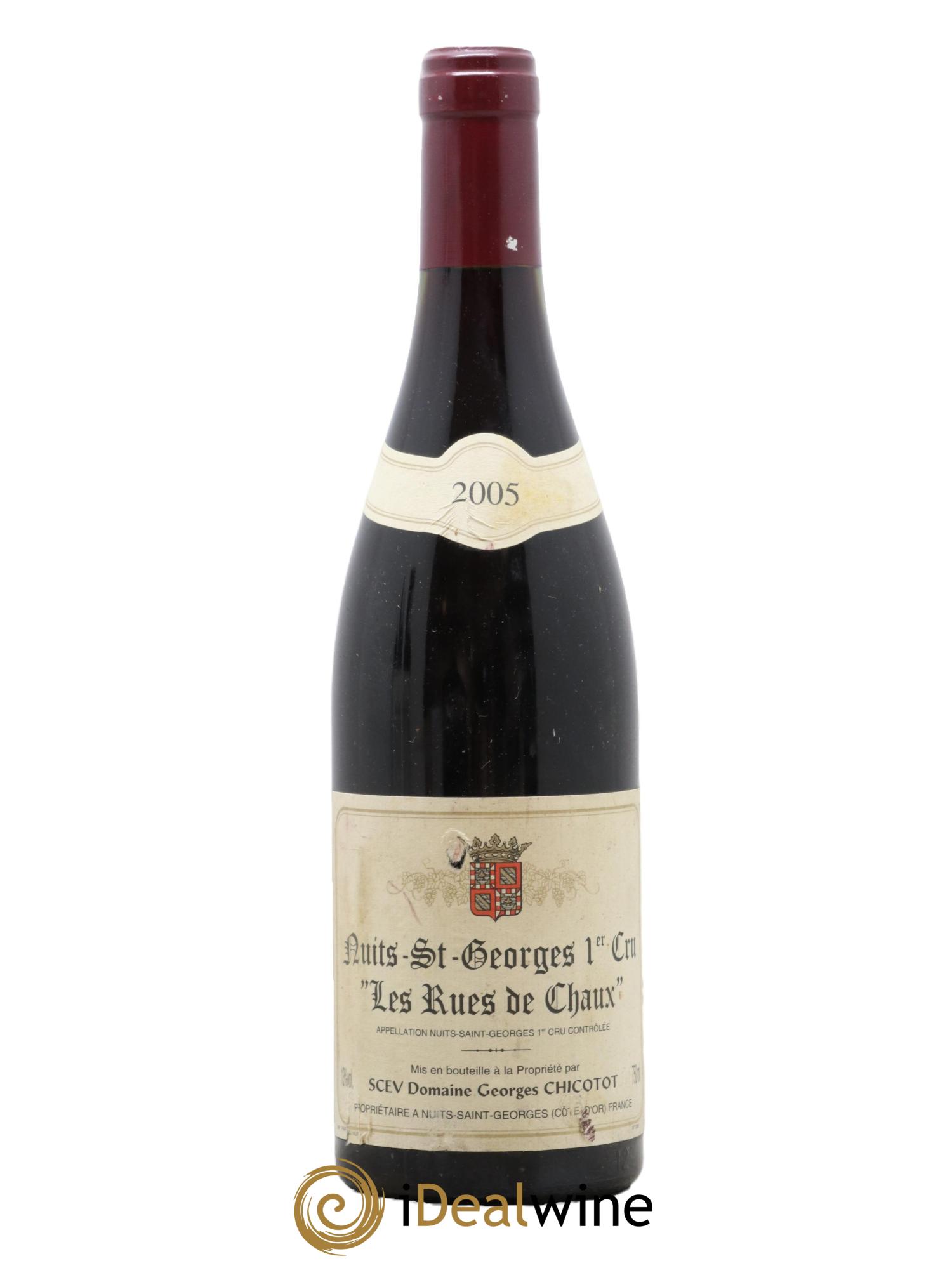 Nuits-Saint-Georges 1er Cru Rues de Chaux Chicotot 2005 - Lot de 1 bouteille - 0