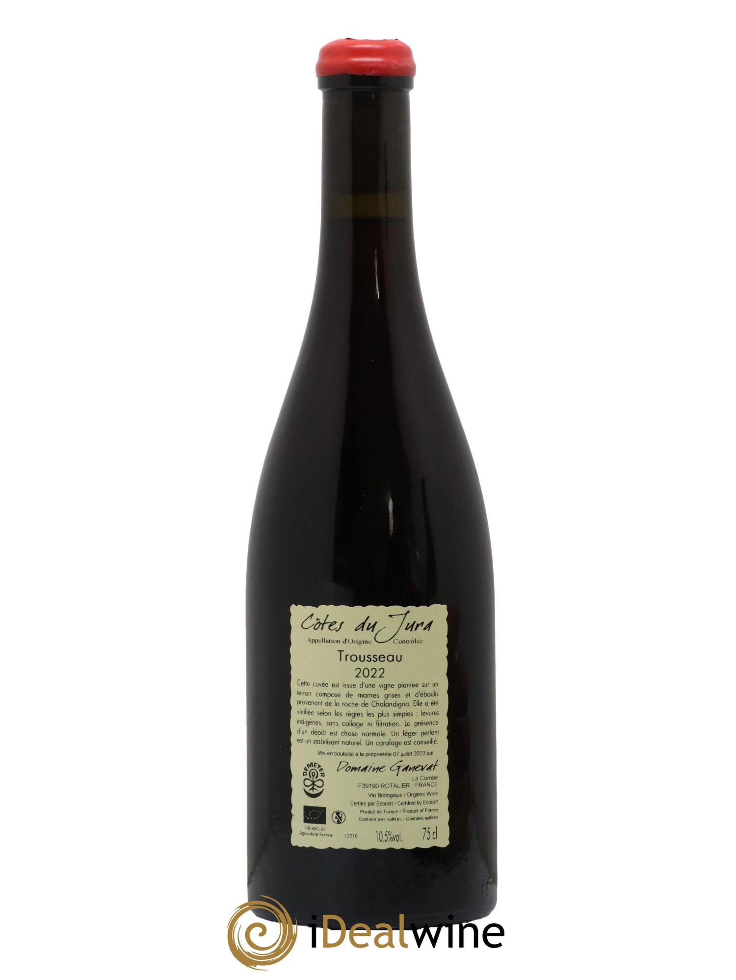 Côtes du Jura Plein Sud Jean-François Ganevat (Domaine) 2022 - Lot of 1 bottle - 1