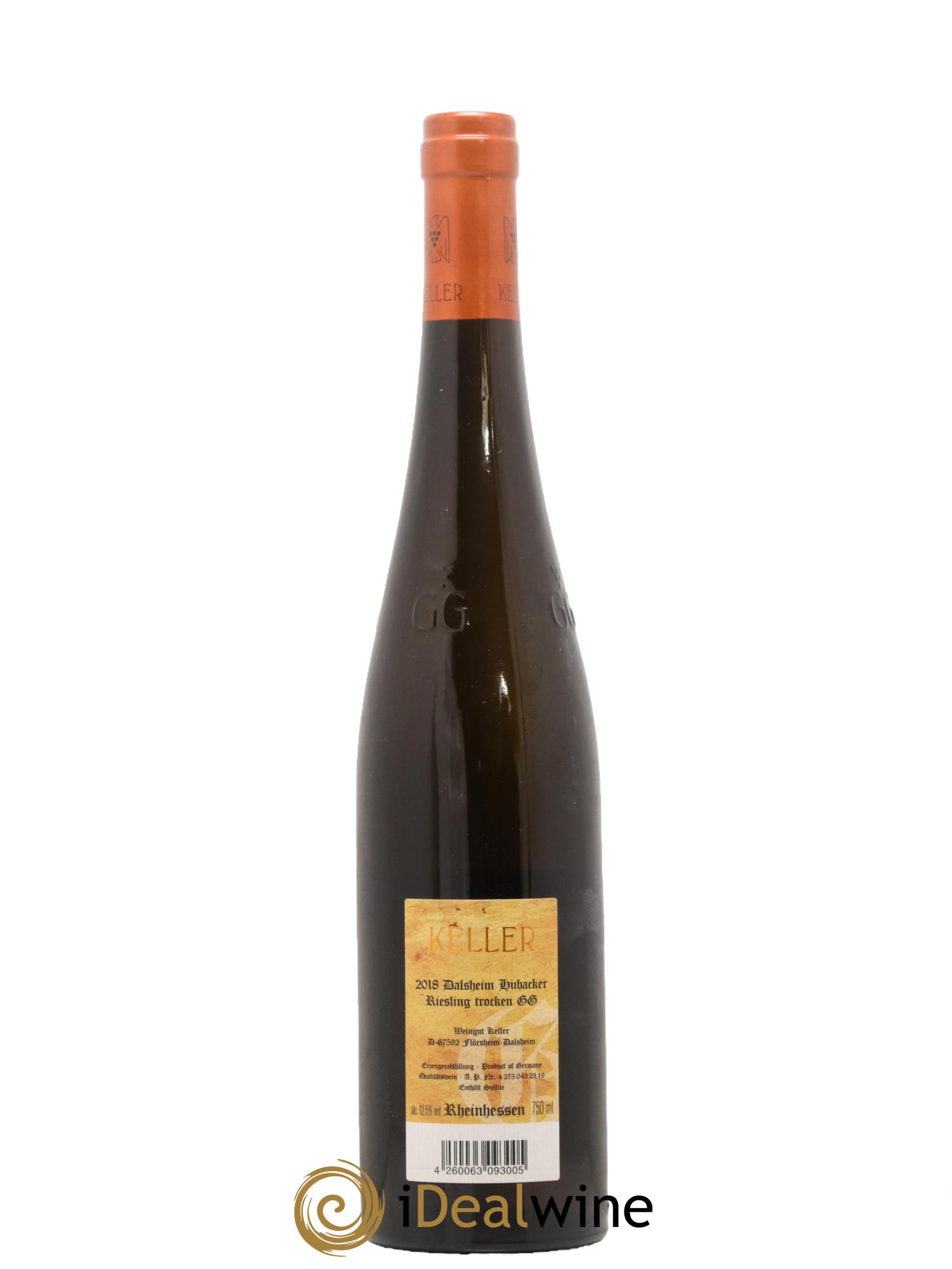 Riesling Trocken GG Dalsheim Hubacker Keller 2018 - Lotto di 1 bottiglia - 1