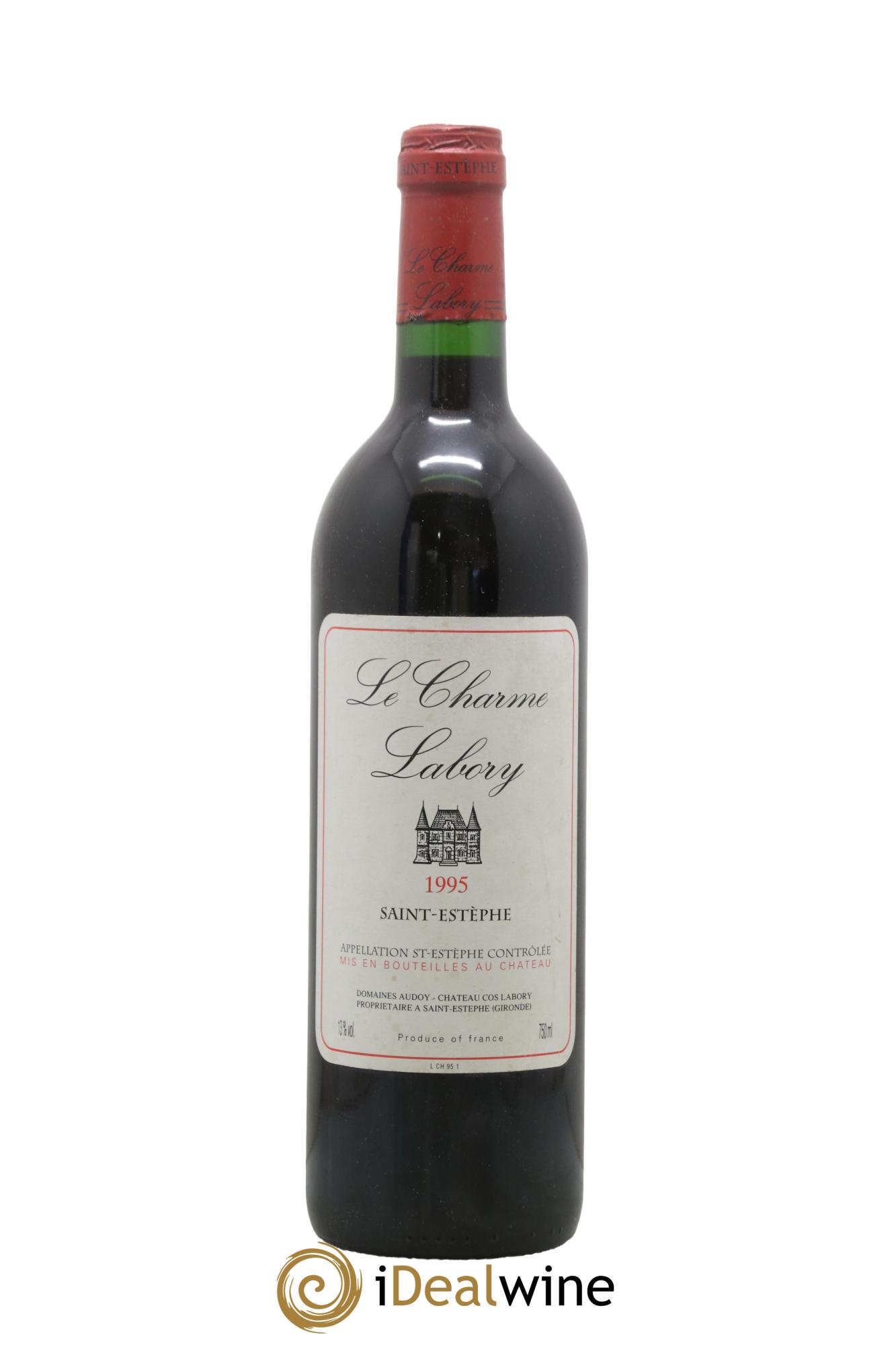 Saint-Estèphe Le Charme Labory 1995 - Lot de 1 bouteille - 0