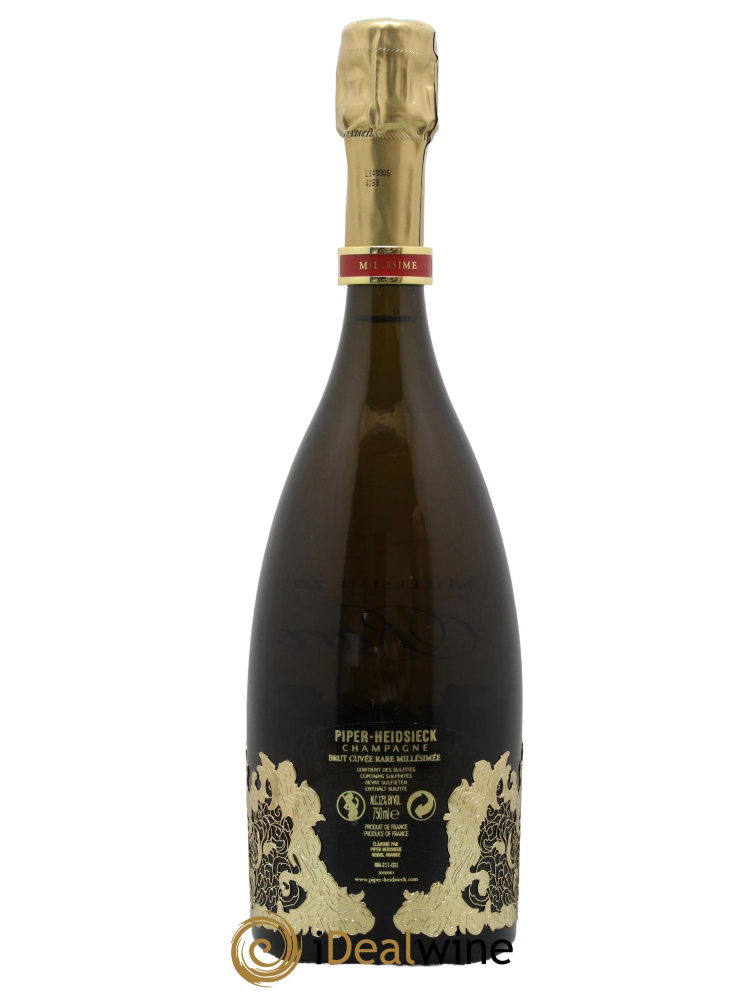 Rare Piper Heidsieck 2002 - Lotto di 1 bottiglia - 1