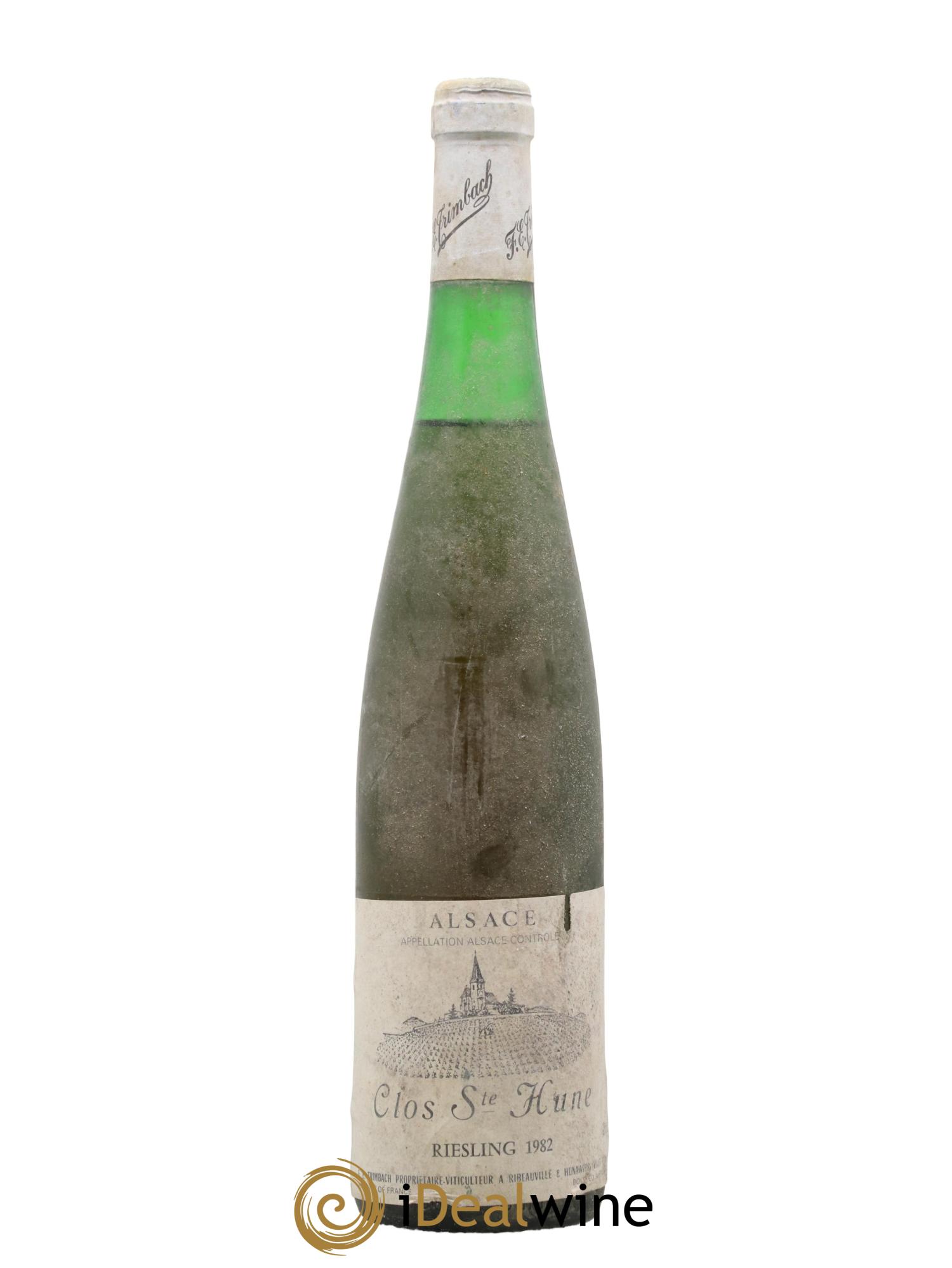 Alsace Riesling Clos Sainte-Hune Trimbach (Domaine) 1982 - Lot de 1 bouteille - 0