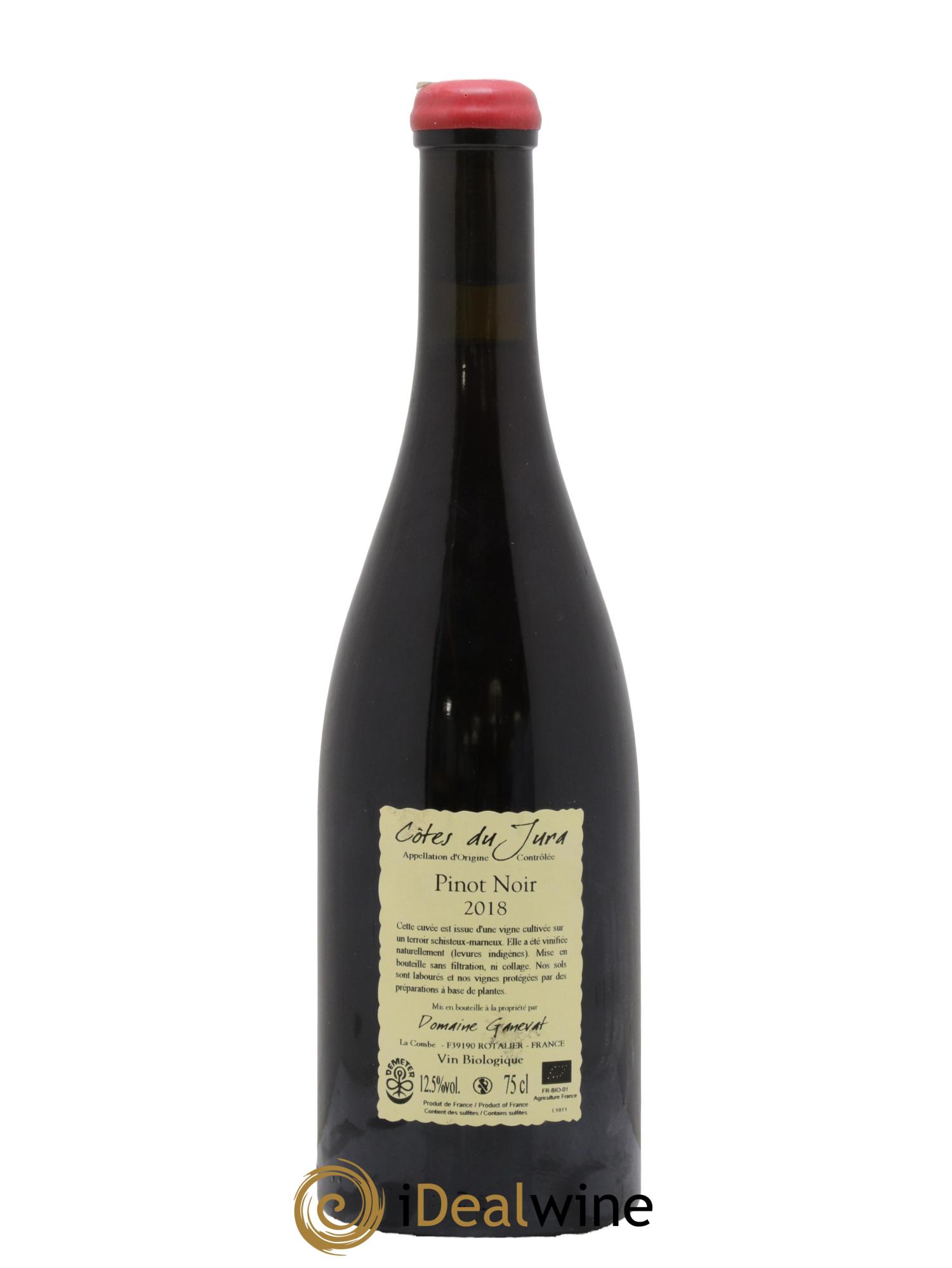 Côtes du Jura Pinot Noir En Billat  Jean-François Ganevat (Domaine) 2018 - Lotto di 1 bottiglia - 1