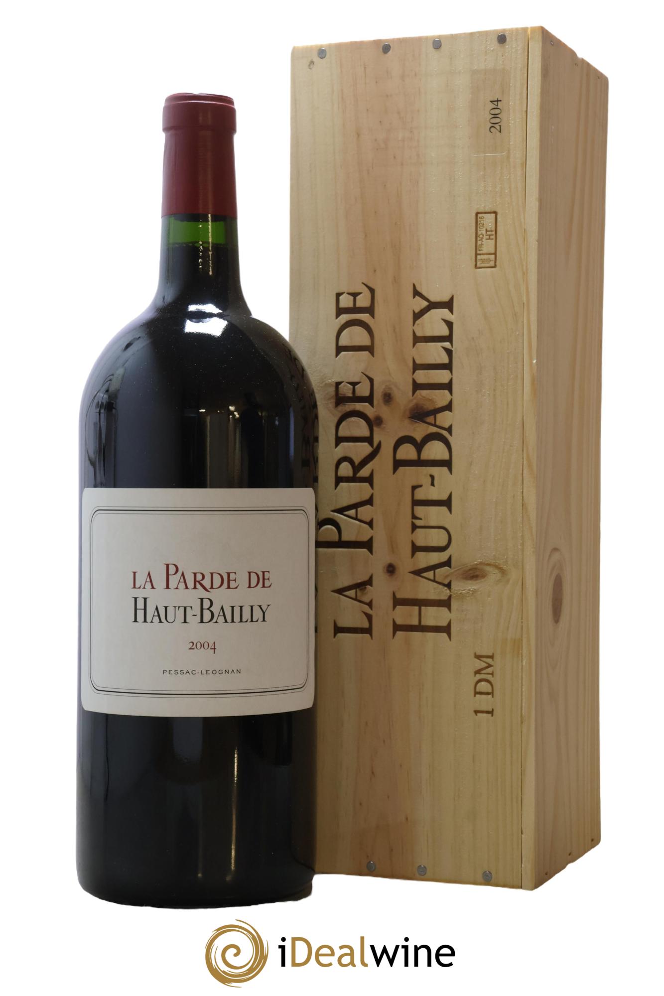 Haut Bailly II (Anciennement La Parde de Haut-Bailly) Second Vin  2004 - Lot de 1 double magnum - 1