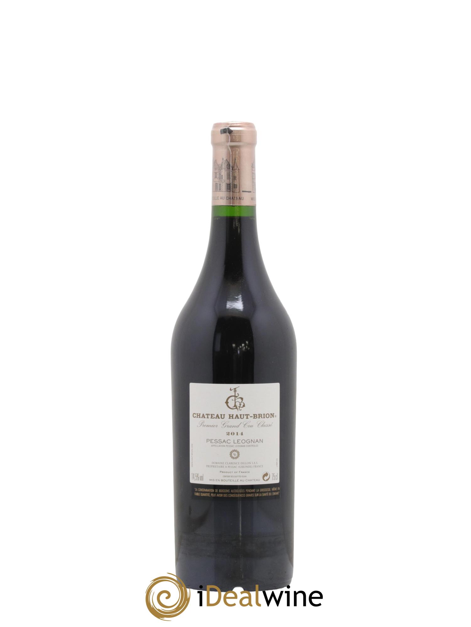 Château Haut Brion 1er Grand Cru Classé 2014 - Lotto di 1 bottiglia - 1