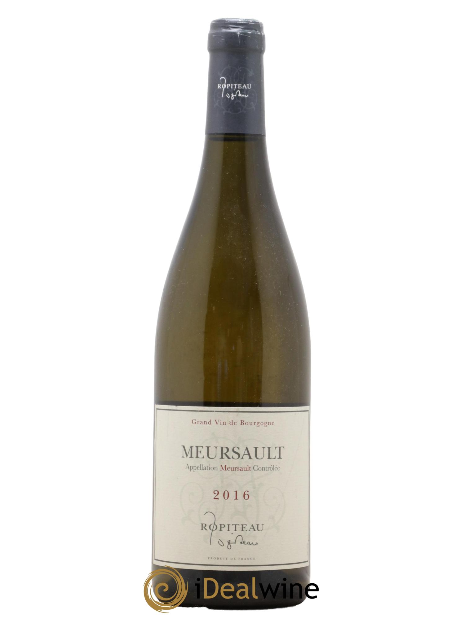 Meursault Ropiteau (Domaine) 2016 - Lot de 1 bouteille - 0