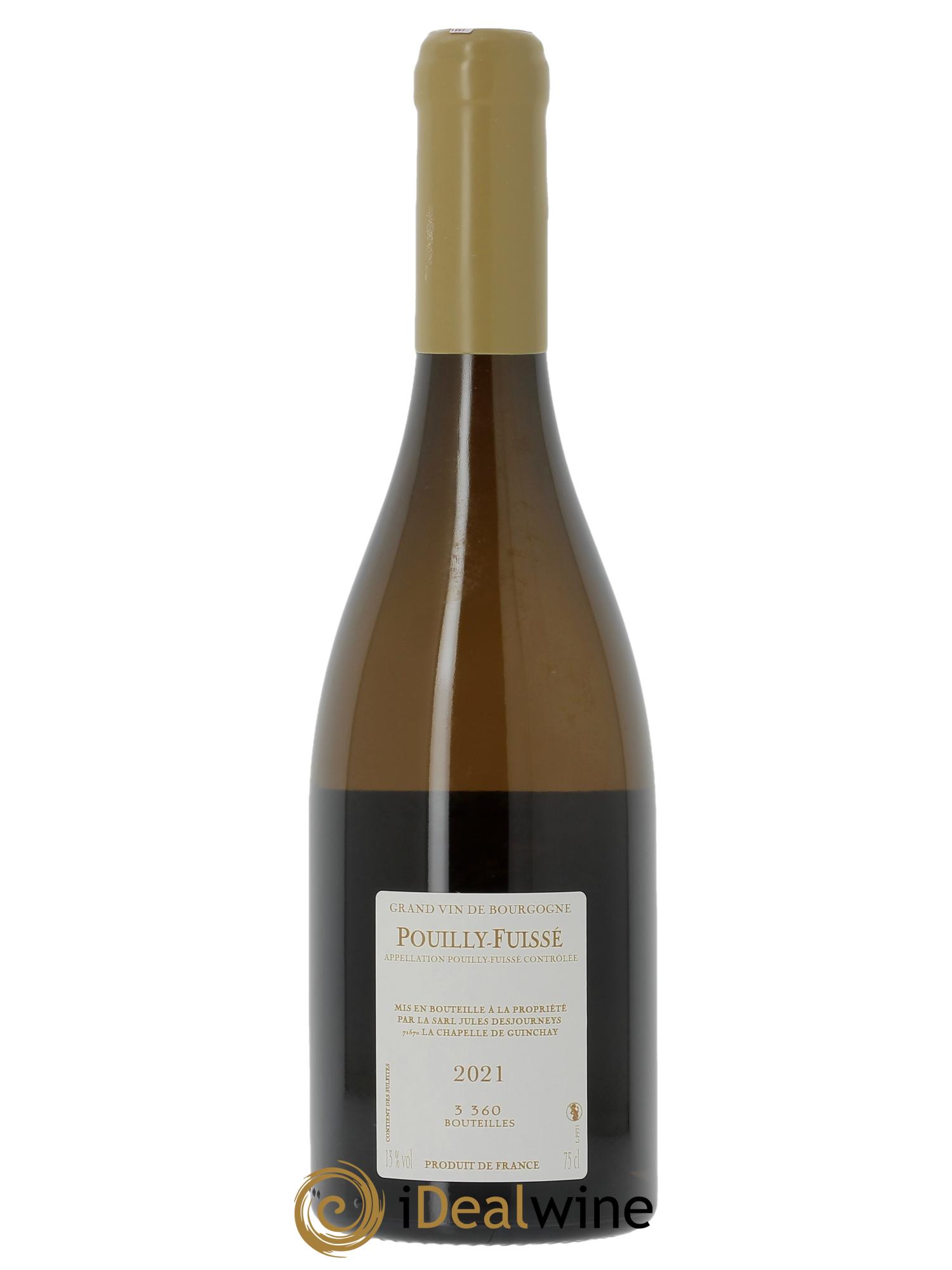 Pouilly-Fuissé Jules Desjourneys 2021 - Posten von 1 Flasche - 1