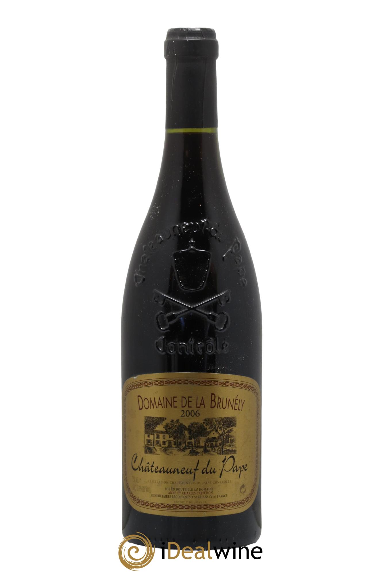 Châteauneuf-du-Pape Domaine De La Brunelly 2006 - Lot de 1 bouteille - 0