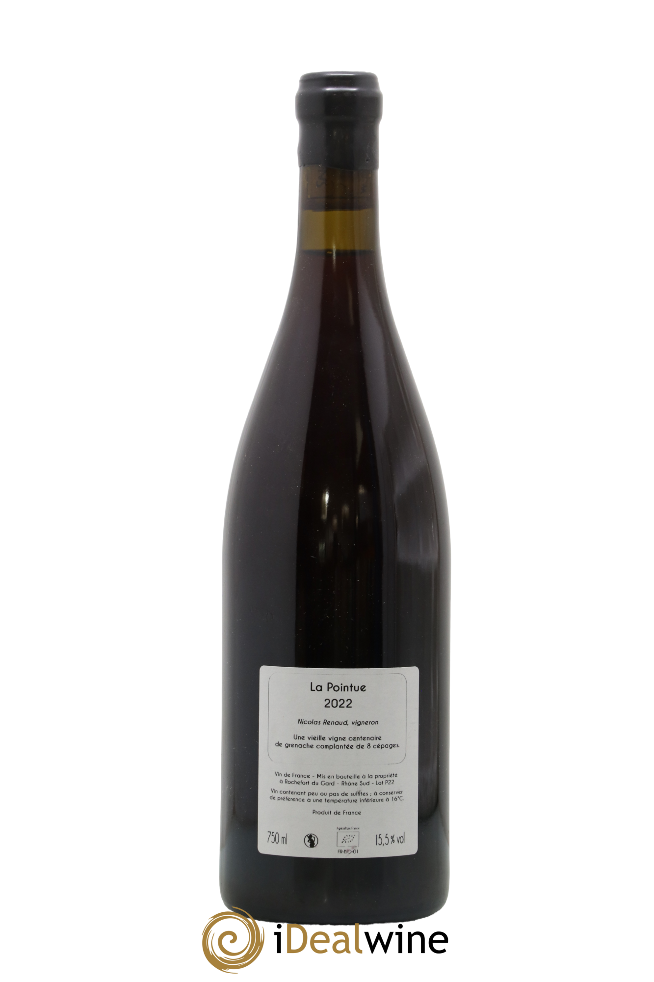Vin de France La Pointue Clos des Grillons 2022 - Lot of 1 bottle - 1