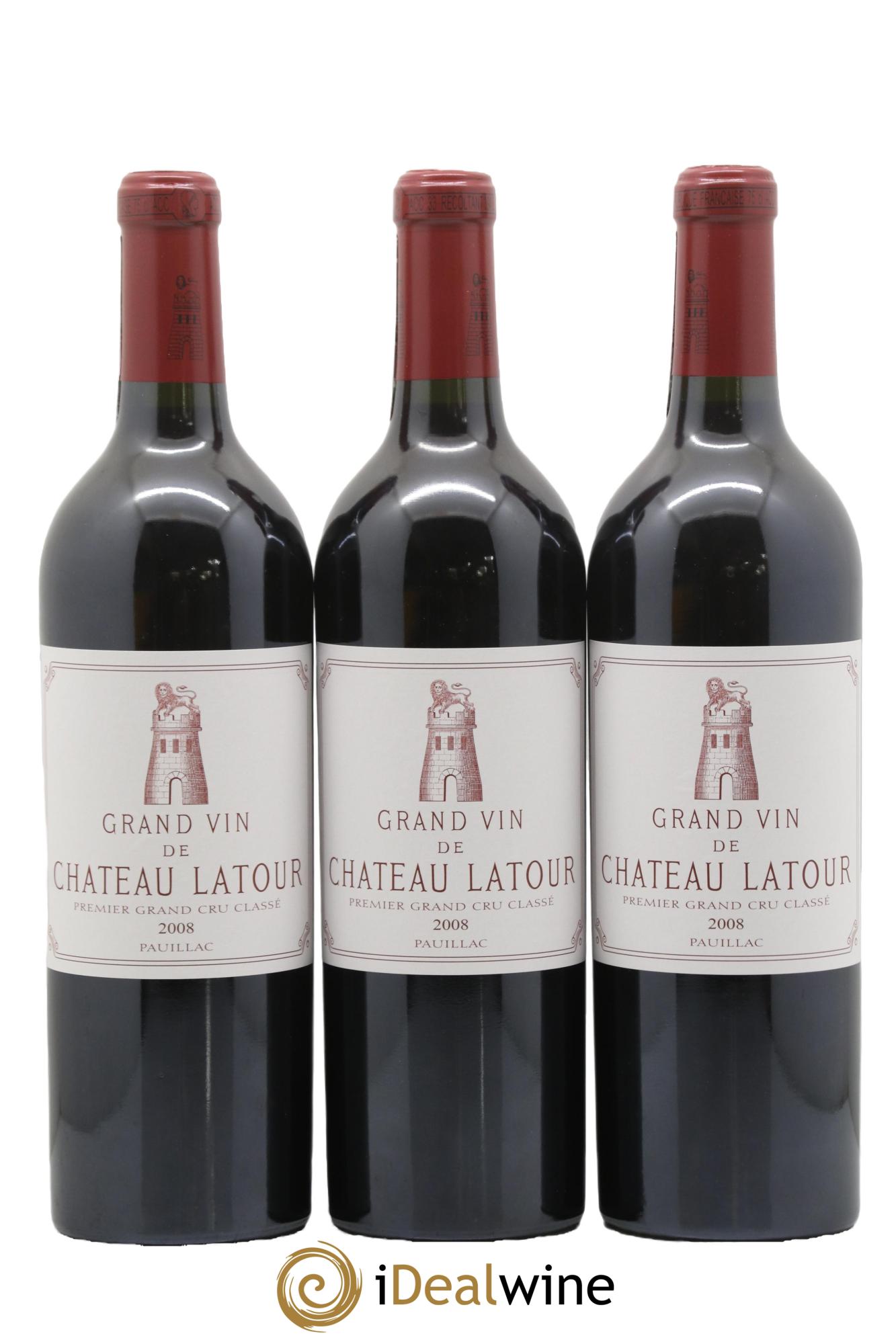 Château Latour 1er Grand Cru Classé 2008 - Lot de 12 bouteilles - 5
