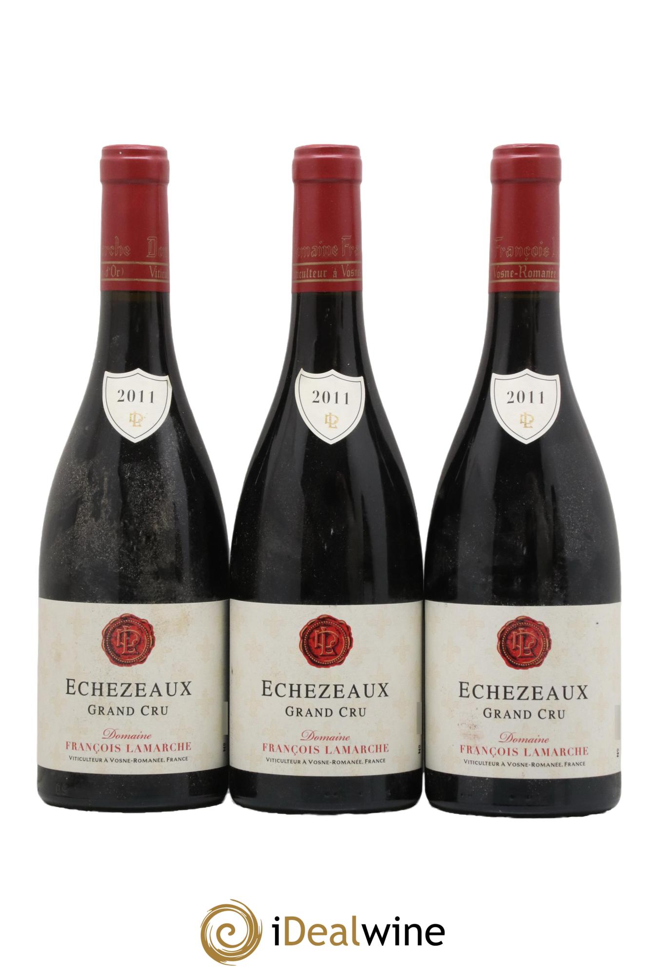 Echezeaux Grand Cru Lamarche (Domaine) 2011 - Lot of 3 bottles - 0
