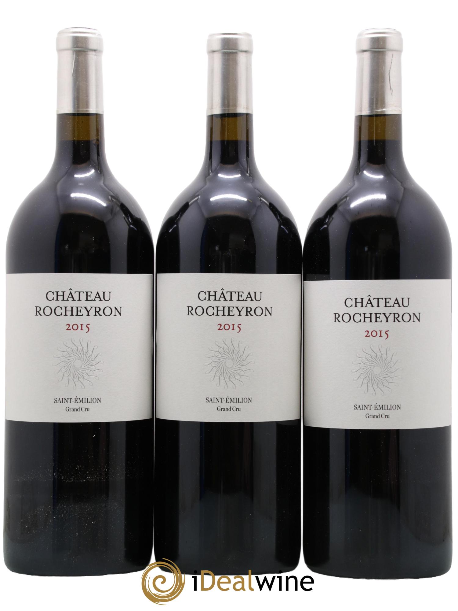 Saint-Émilion Grand Cru Chateau Rocheyron 2015 - Lotto di 6 magnum - 2