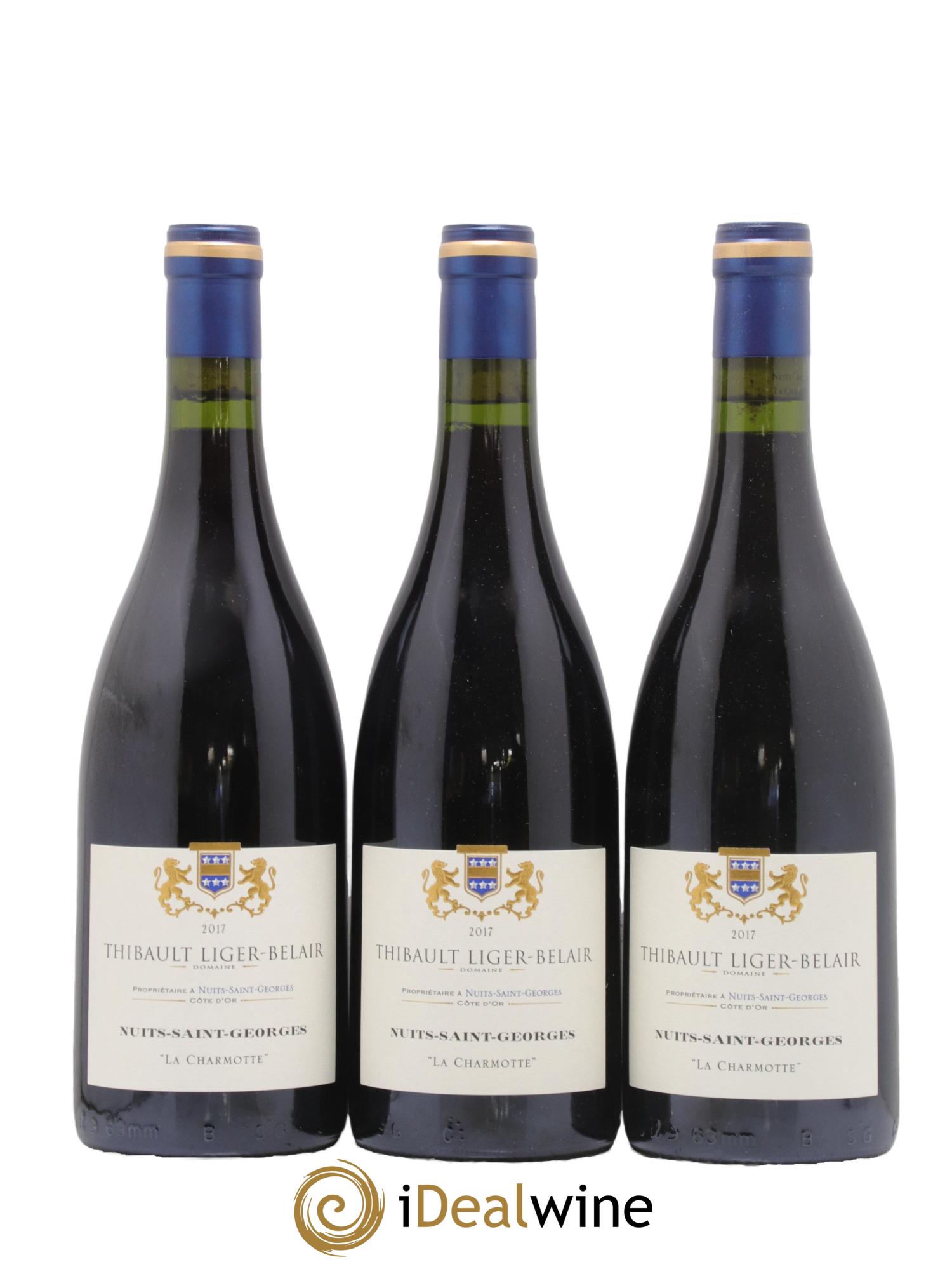 Nuits-Saint-Georges La Charmotte Thibault Liger-Belair 2017 - Lot de 3 bouteilles - 0
