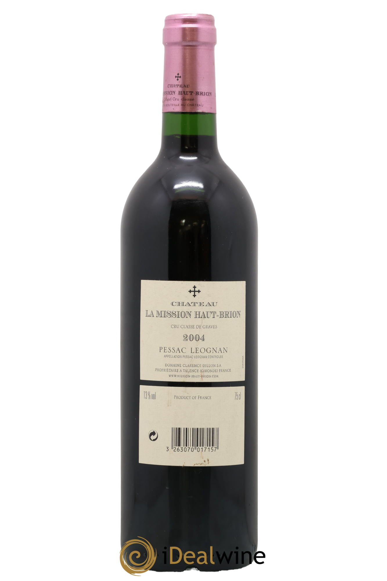 Château la Mission Haut-Brion Cru Classé de Graves 2004 - Posten von 1 Flasche - 1