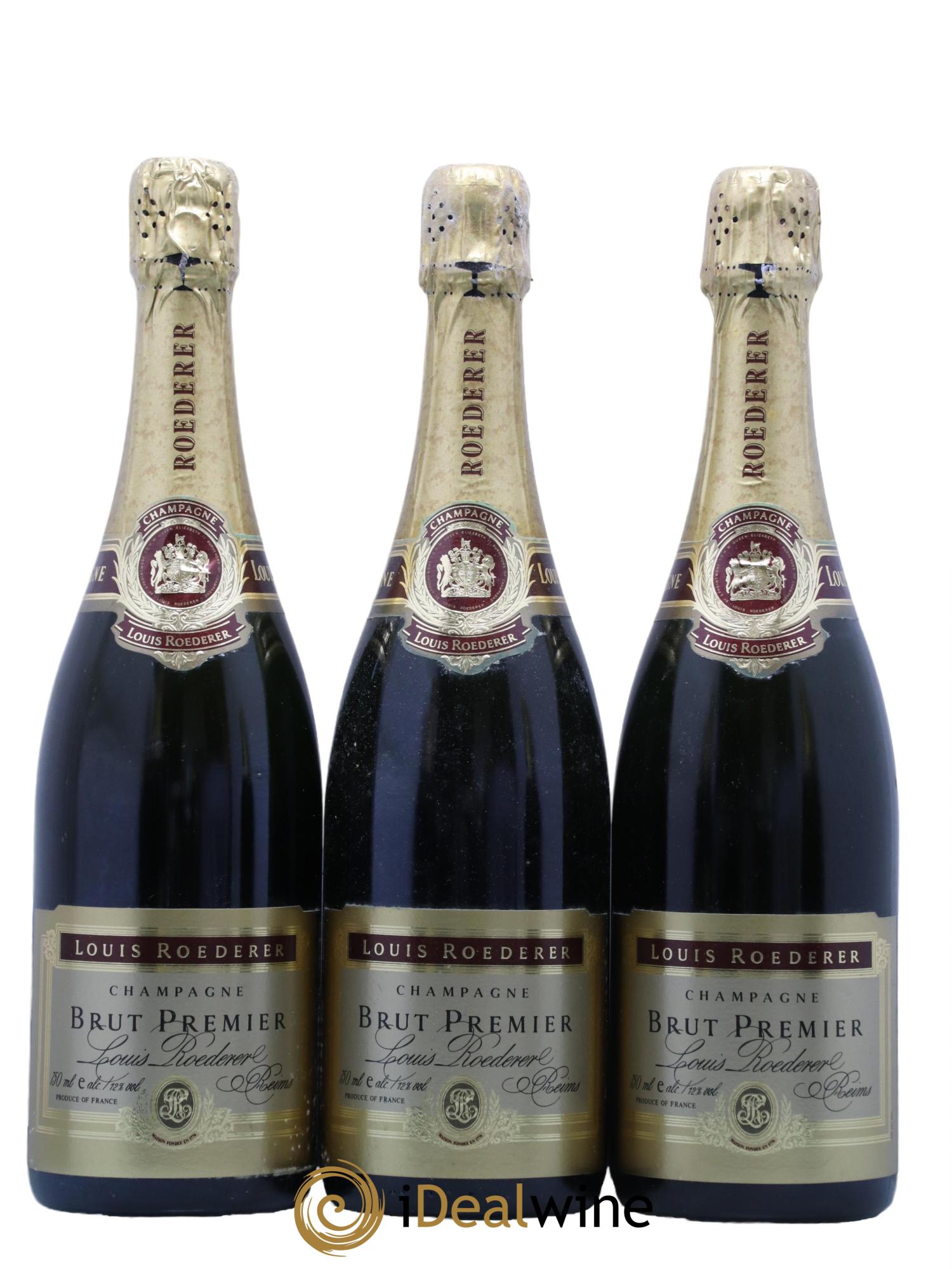 Premier Brut Louis Roederer - Lot de 3 bouteilles - 0
