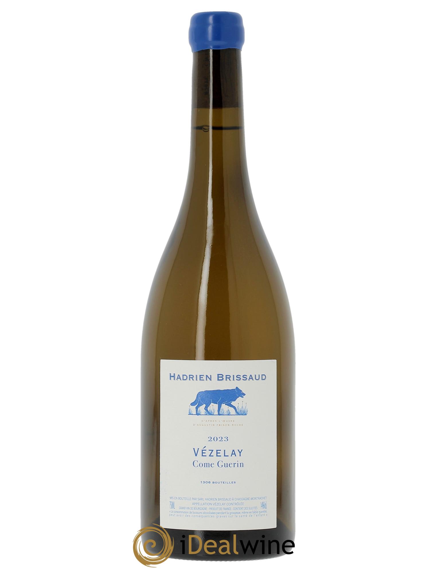 Vezelay La Come Guerin Hadrien Brissaud 2023 - Lotto di 1 bottiglia - 0