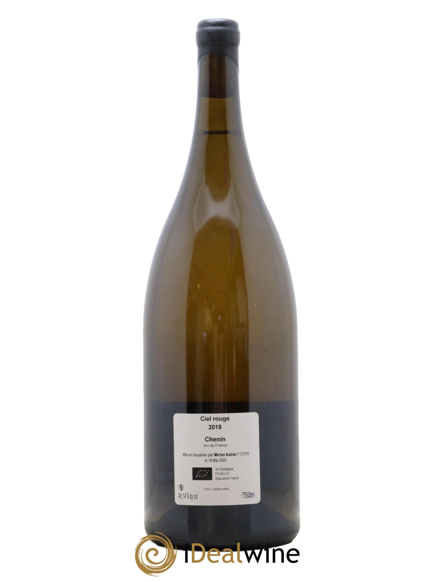 Vin de France Ciel Rouge Michel Autran 2018 - Posten von 1 Magnum - 1