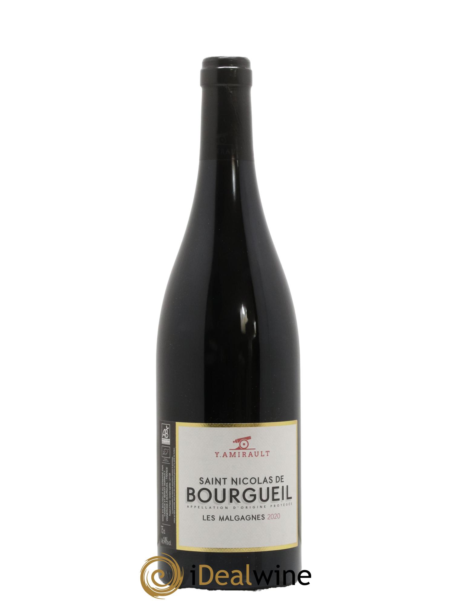 Saint-Nicolas de Bourgueil Les Malgagnes Yannick Amirault (Domaine) 2020 - Lot de 1 bouteille - 0