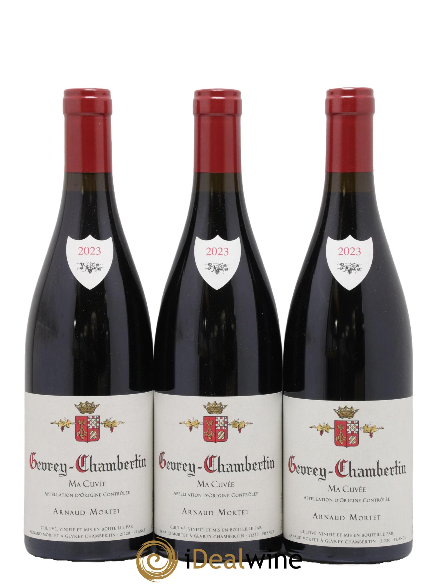 Gevrey-Chambertin Ma Cuvée Arnaud Mortet 2023 - Lot de 3 bouteilles - 0