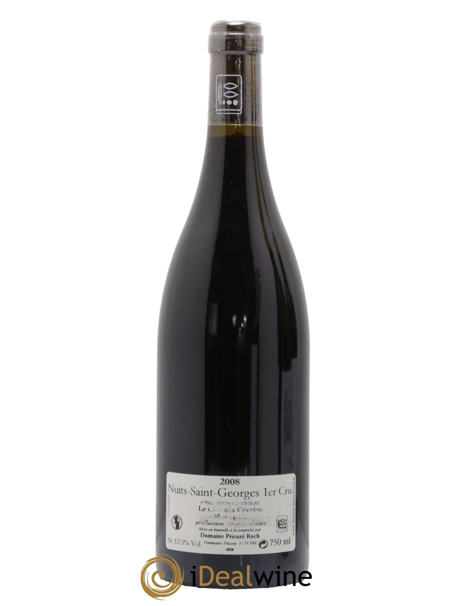 Nuits-Saint-Georges 1er Cru Le Clos des Corvées Prieuré Roch 2008 - Lot de 1 bouteille - 1