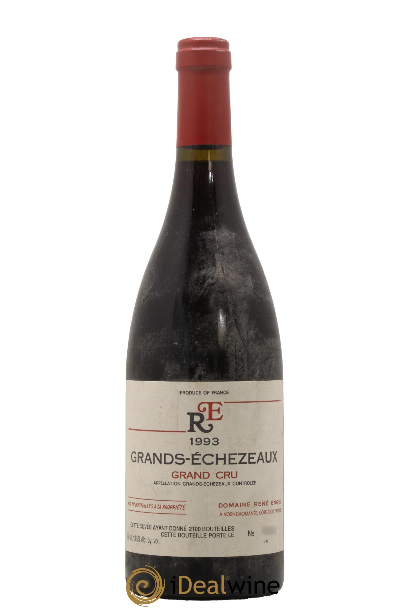 Grands-Echezeaux Grand Cru Domaine René Engel - Domaine Eugénie 1993 - Posten von 1 Flasche - 0