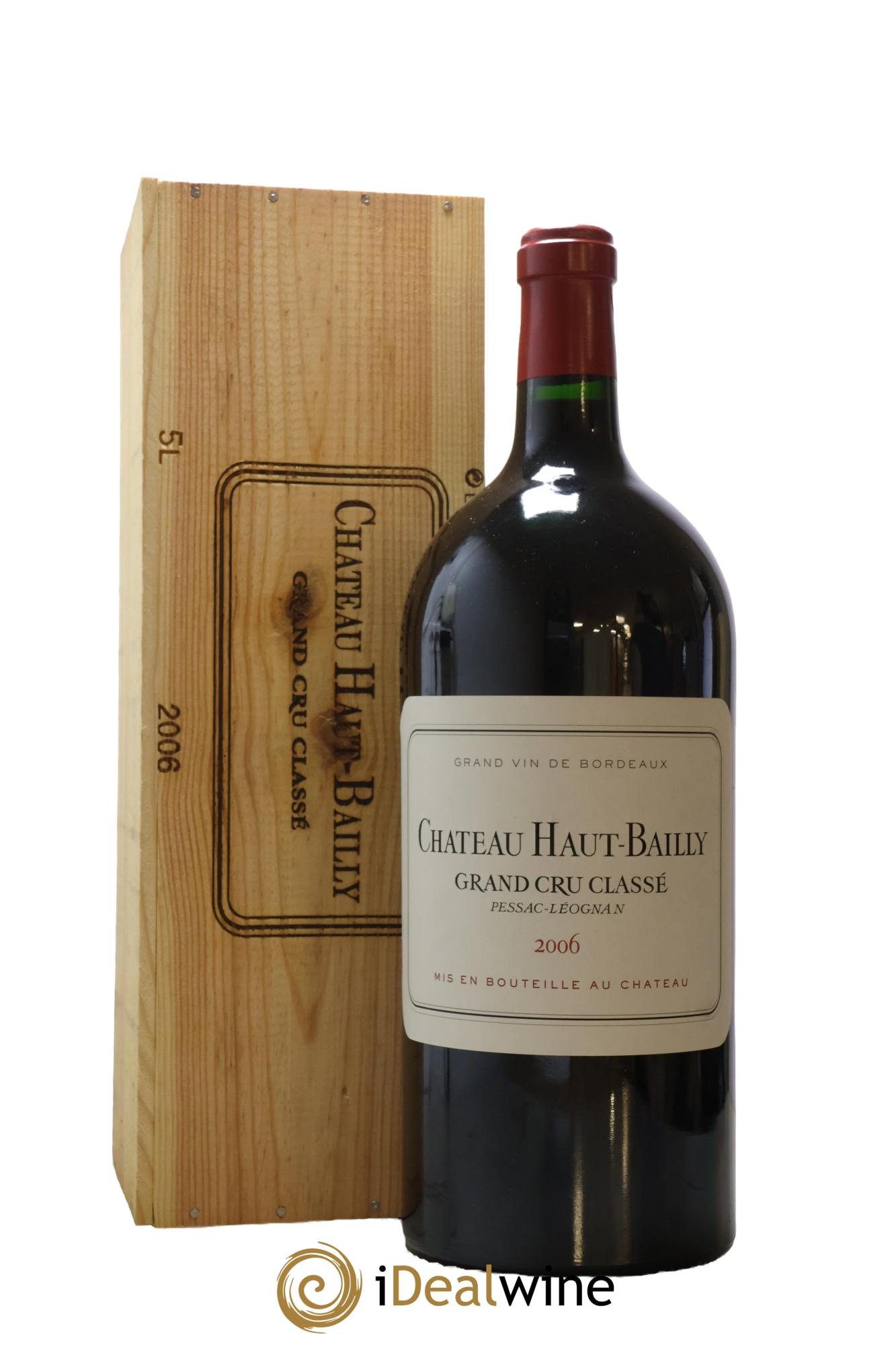Château Haut-Bailly Cru Classé de Graves 2006 - Lot de 1 jeroboam - 1