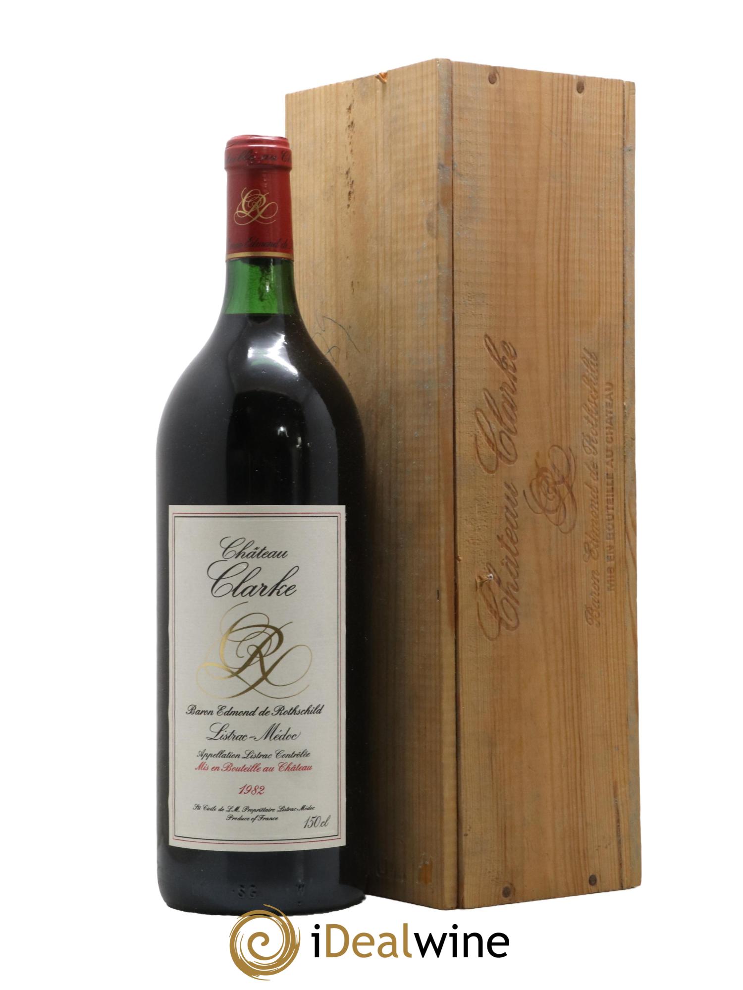 Château Clarke 1982 - Lot de 1 magnum - 0
