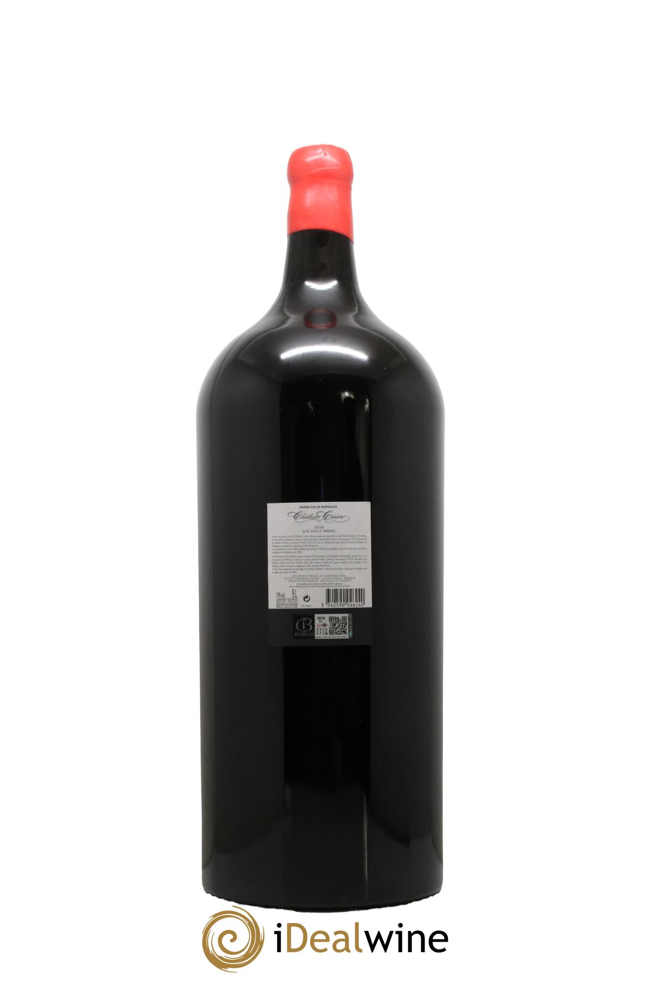 Château Cissac Cru Bourgeois 2016 - Lotto di 1 salmanazar - 1