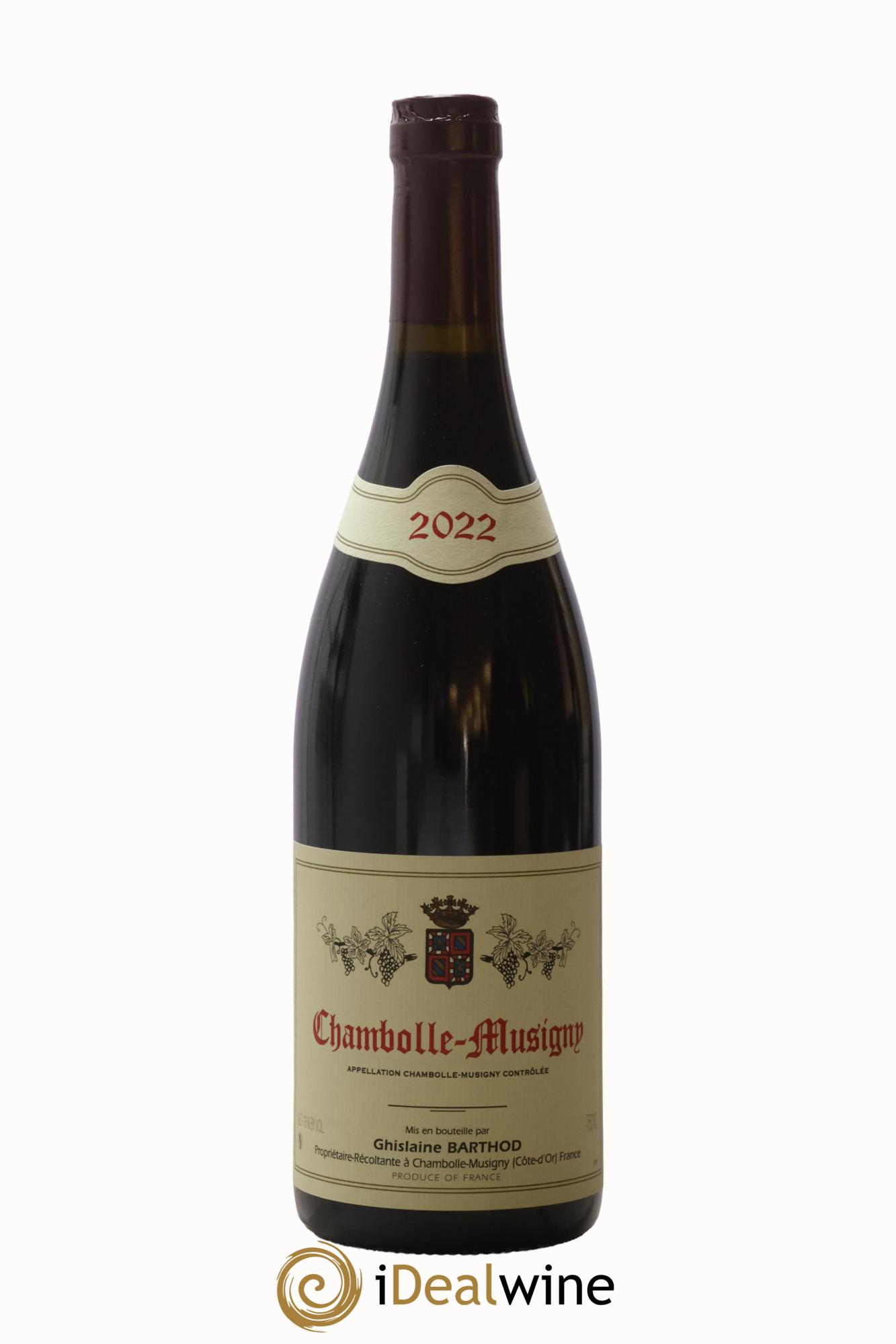 Chambolle-Musigny Ghislaine Barthod 2022 - Lot de 1 bouteille - 0