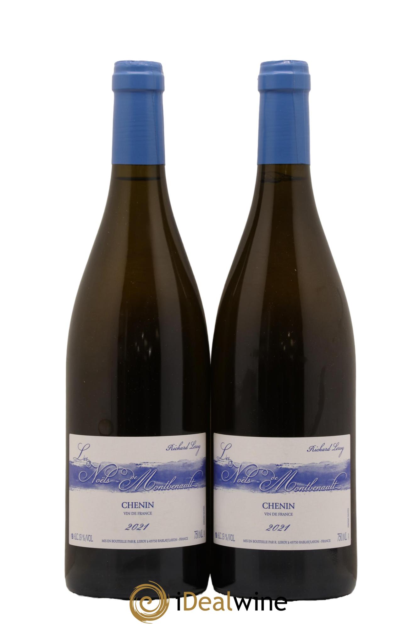 Vin de France Les Noëls de Montbenault Richard Leroy 2021 - Lot de 2 bouteilles - 0